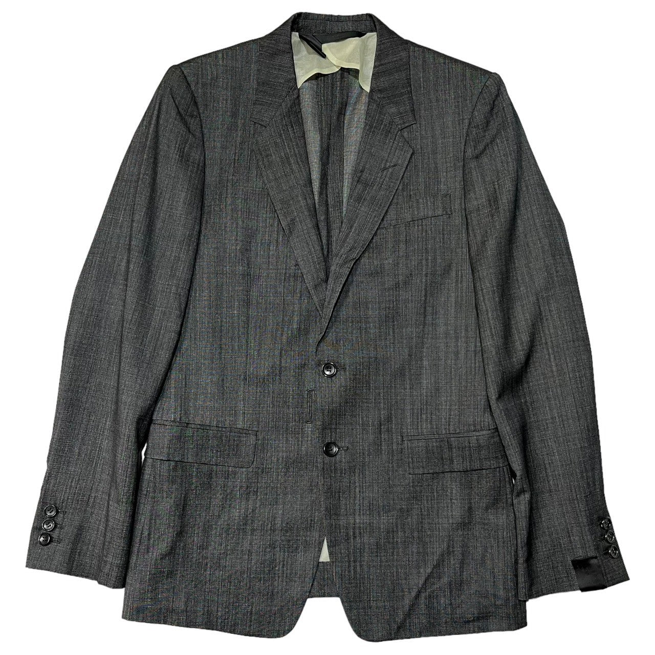 N.HOOLYWOOD(エヌハリウッド ミスターハリウッド) Slim type setup suit スリムタイプ セットアップ スーツ テーラード ジャケット スラックス 251-JK01 251-PT01 SIZE 36R(S) グレー セットアップ販売