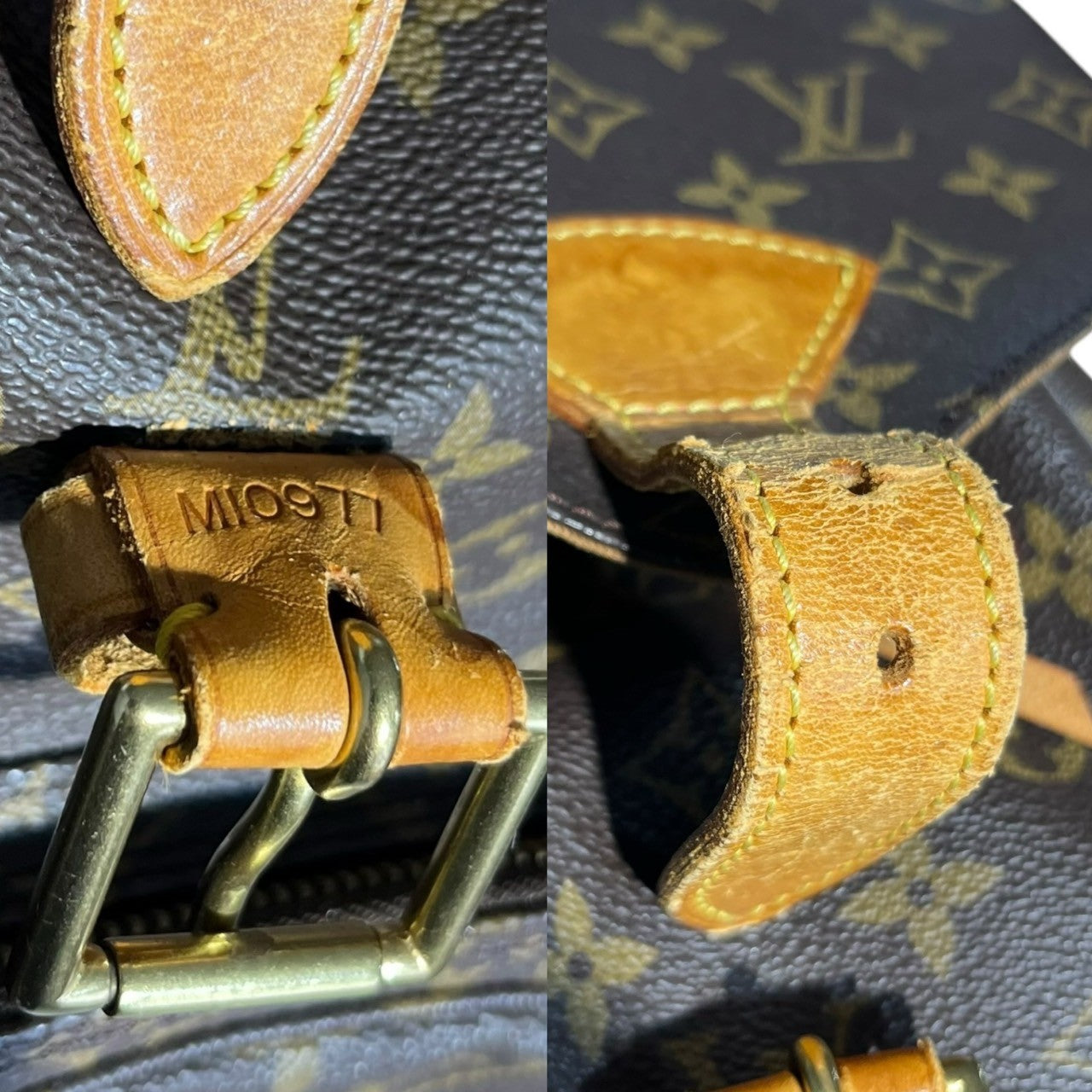 LOUIS VUITTON(ルイヴィトン) Monsuri GM モンスリGM モノグラム M51135 ブラウン リュック バックパック