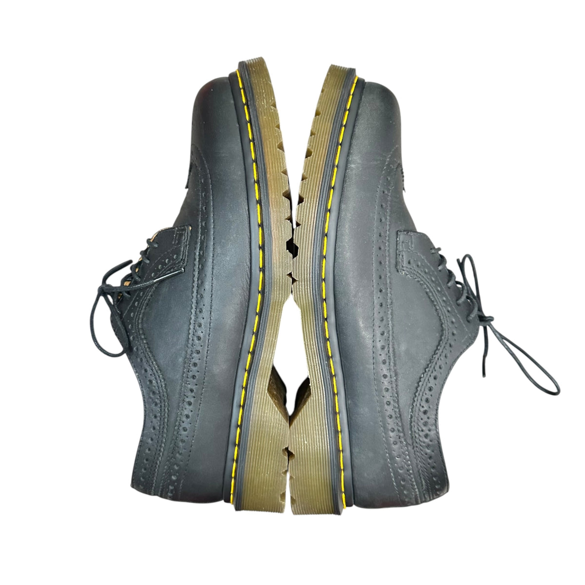 DR.MARTENS(ドクターマーチン) Brogue Shoe / Wingtip Oxford ブローグ シューズ ウィングチップ 11845 27cm ブラック レザー シューズ 革靴