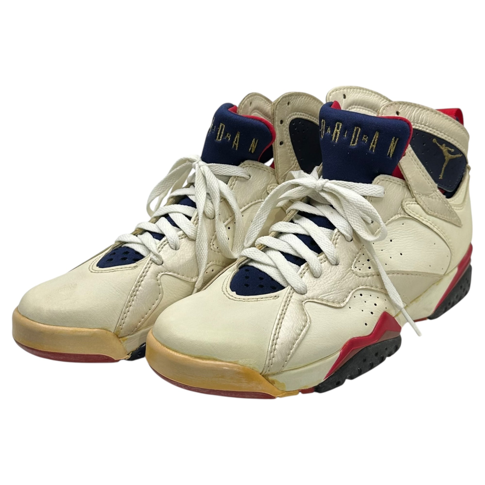 NIKE(ナイキ) NIKE(ナイキ) 1992 AIR JORDAN 7 OLYMPIC エアジョーダン 7 オリンピック 920406FT1 26cm ホワイト×ネイビー×レッド 1992年製 ヴィンテージ 箱付