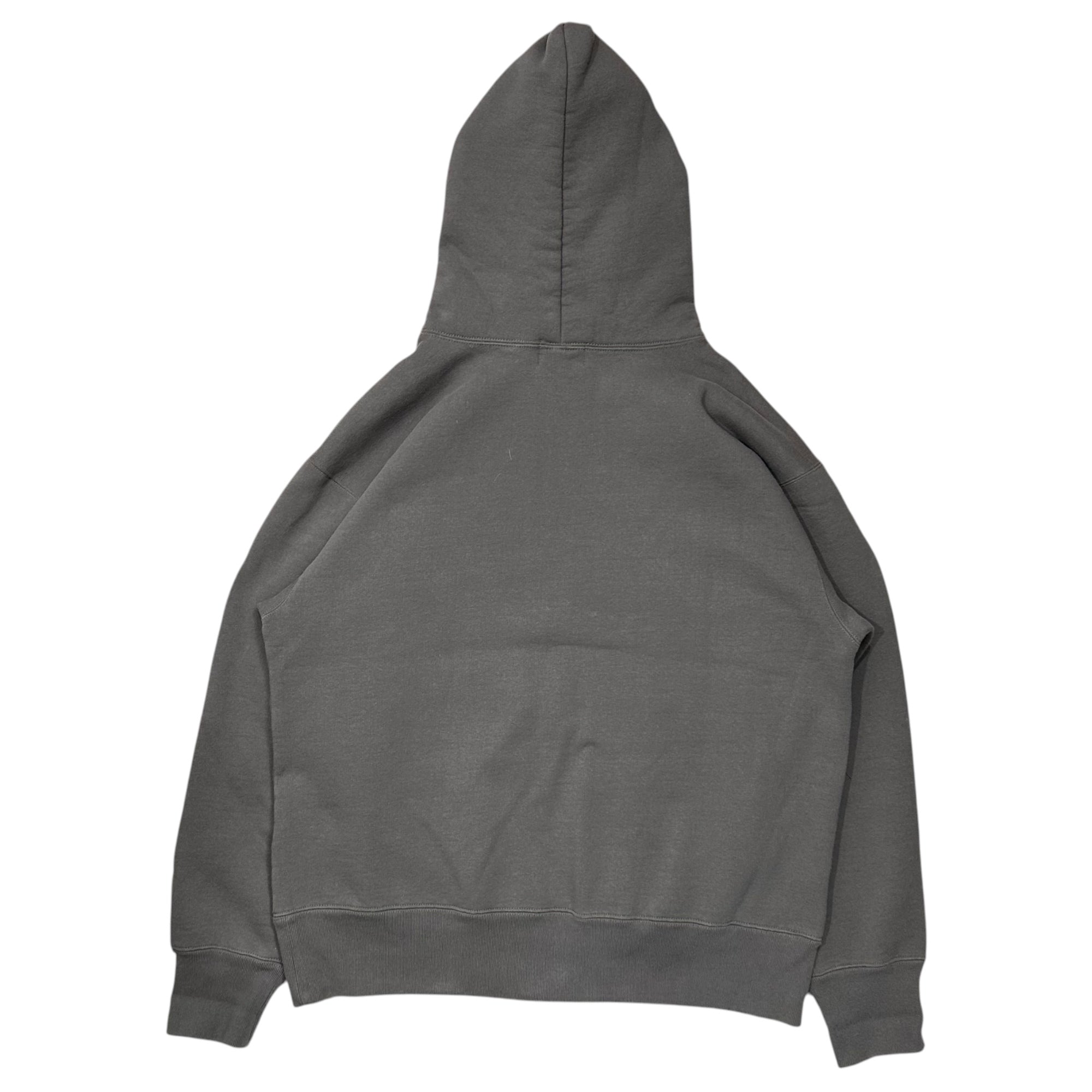 COTTON PAN(コットンパン) Homage Print Pullover Hoodie オマージュ プリント プルオーバー フーディ パーカー L チャコールグレー×ブラック