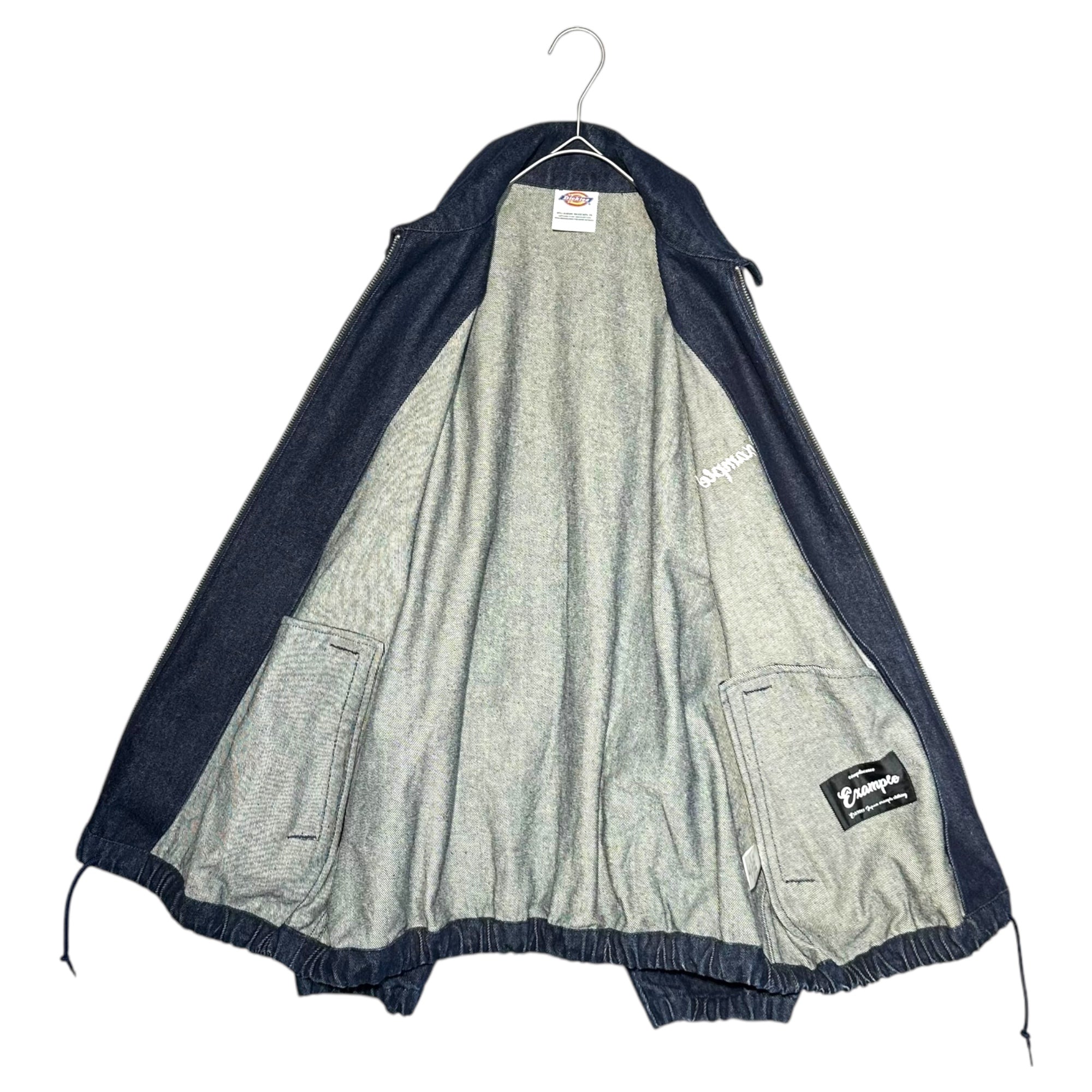 Dickies×EXAMPLE(ディッキーズ×イグザンプル) WORK DENIM JACKET PANTS SET UP ワーク デニム ジャケット パンツ セットアップ 193M10EX01 / 193M40WX01 L インディゴ コラボ