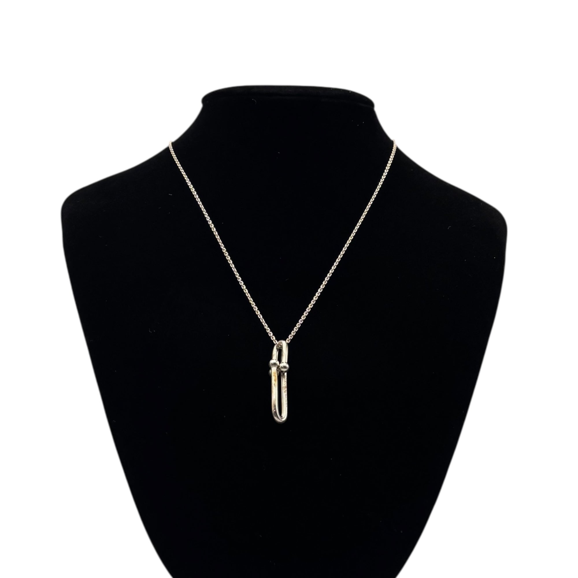 TIFFANY & CO.(ティファニー) Hardware Link Necklace ハードウェア リンク ネックレス シルバー