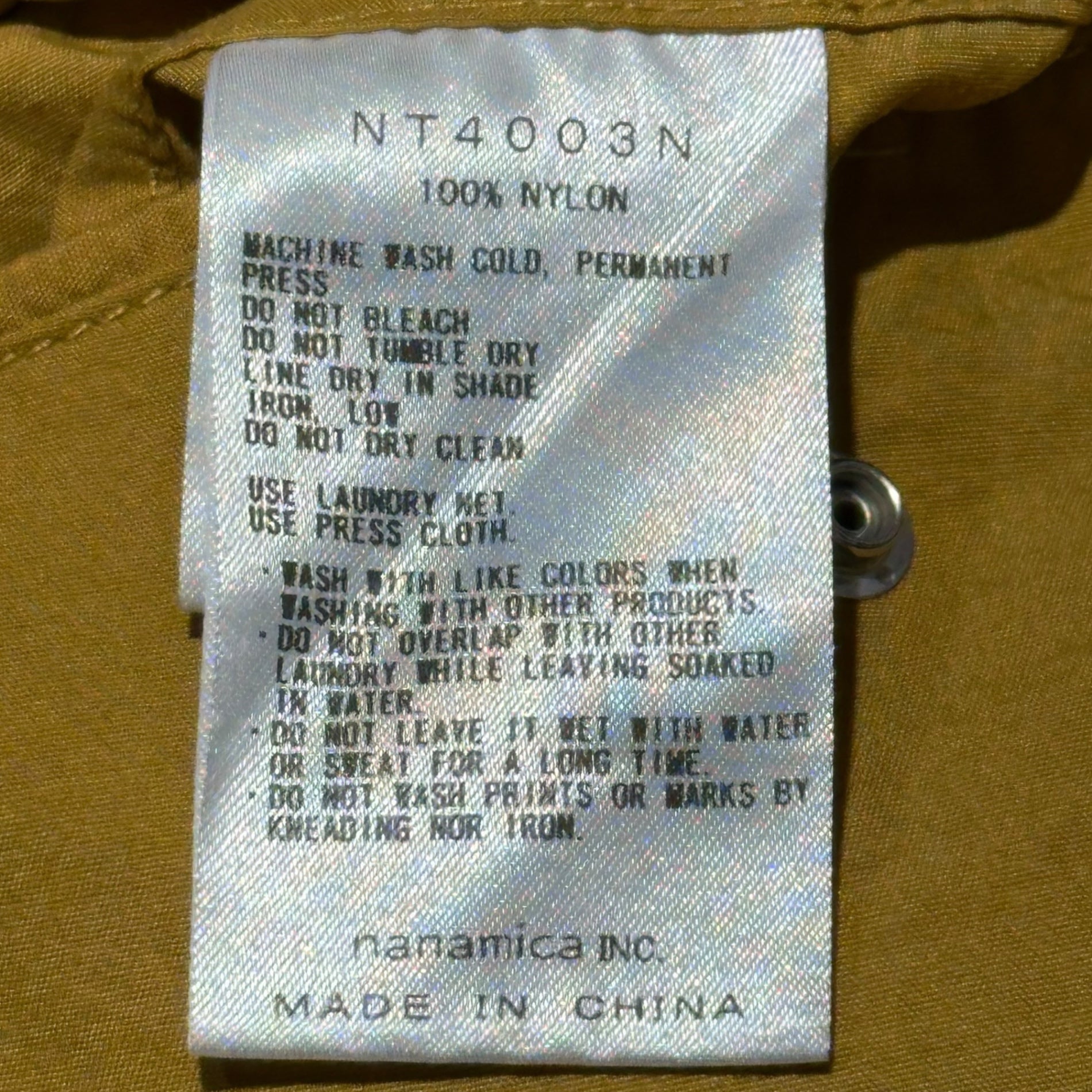 THE NORTH FACE PURPLE LABEL(ノースフェイスパープルレーベル) Mountain Field Long Shorts マウンテン フィールド ロング ショーツ ハーフパンツ NT4003N 34 マスタード