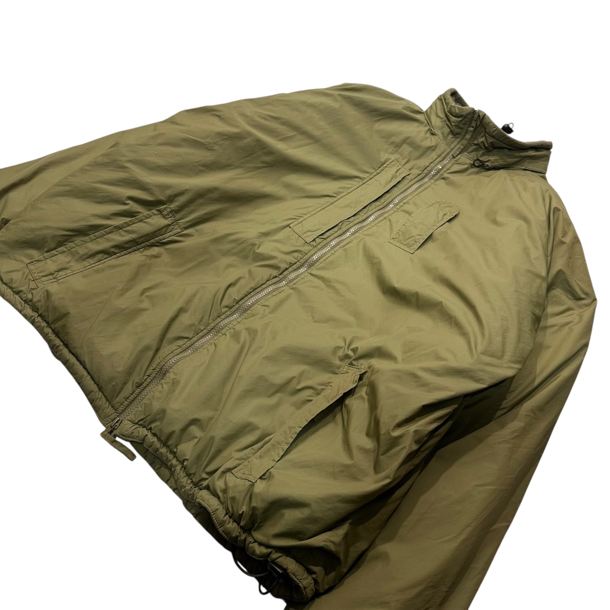 BRITISH MILITARY(イギリス軍) Old BRITISH ARMY PCS THERMAL JACKET イギリス軍 PCS サーマルジャケット 201801 S25 XXL カーキ