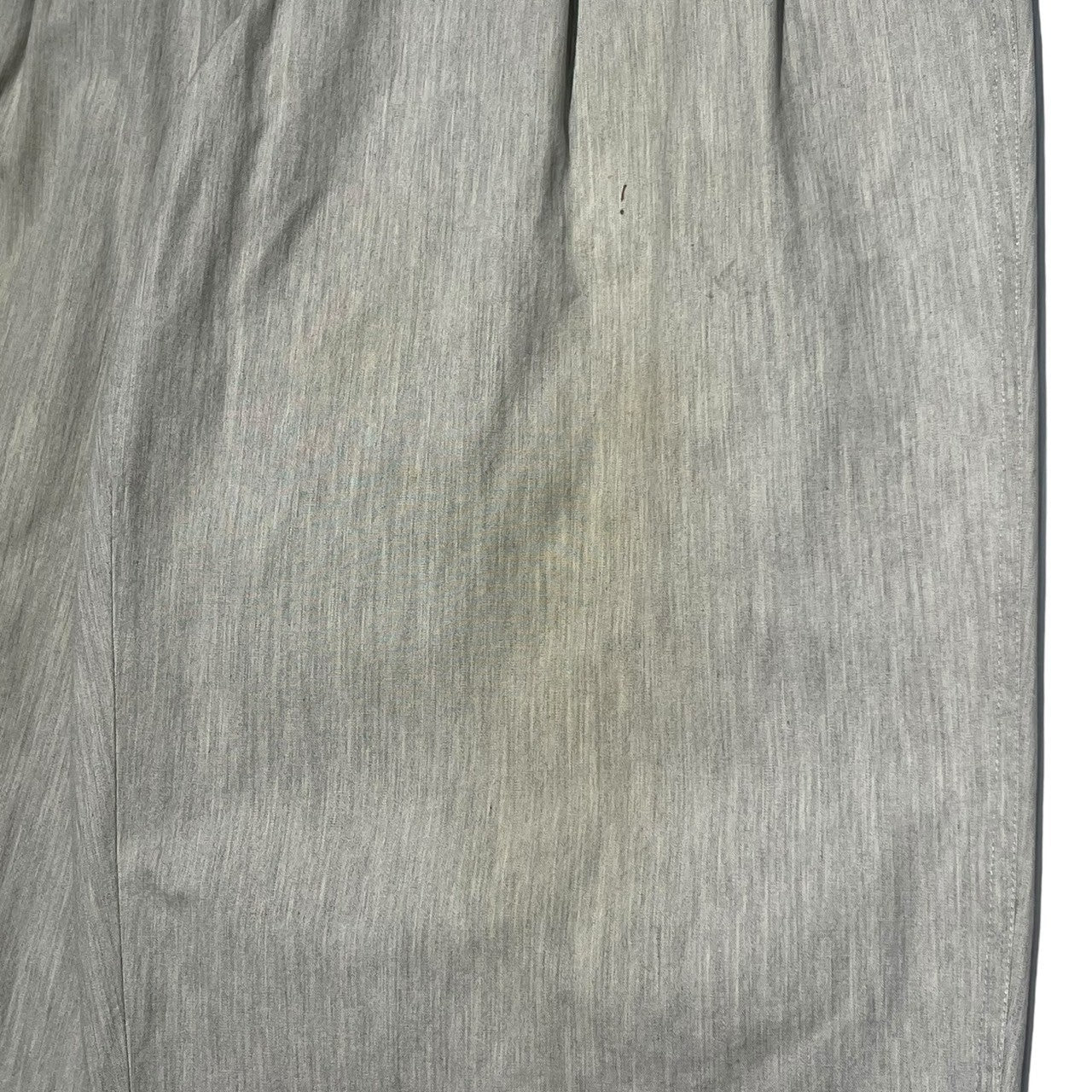 COMME des GARCONS HOMME(コムデギャルソンオム) 92SS vintage cotton 2 tuck pants ヴィンテージ コットン ツータック パンツ 田中オム 90年代 HP-11022M M ライトグレー AD1991