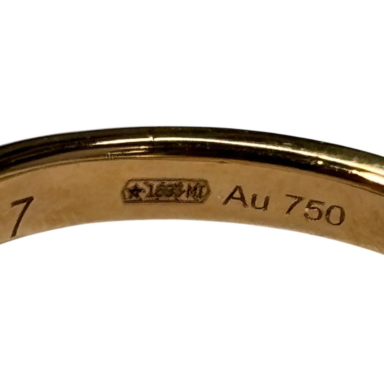 GUCCI(グッチ) K18YG GG Running Diamond Ring ファイン ジュエリー GGランニング ダイヤモンド リング 7(7号) ゴールド ピンキー Au750 指輪 ジュエリー フローラ