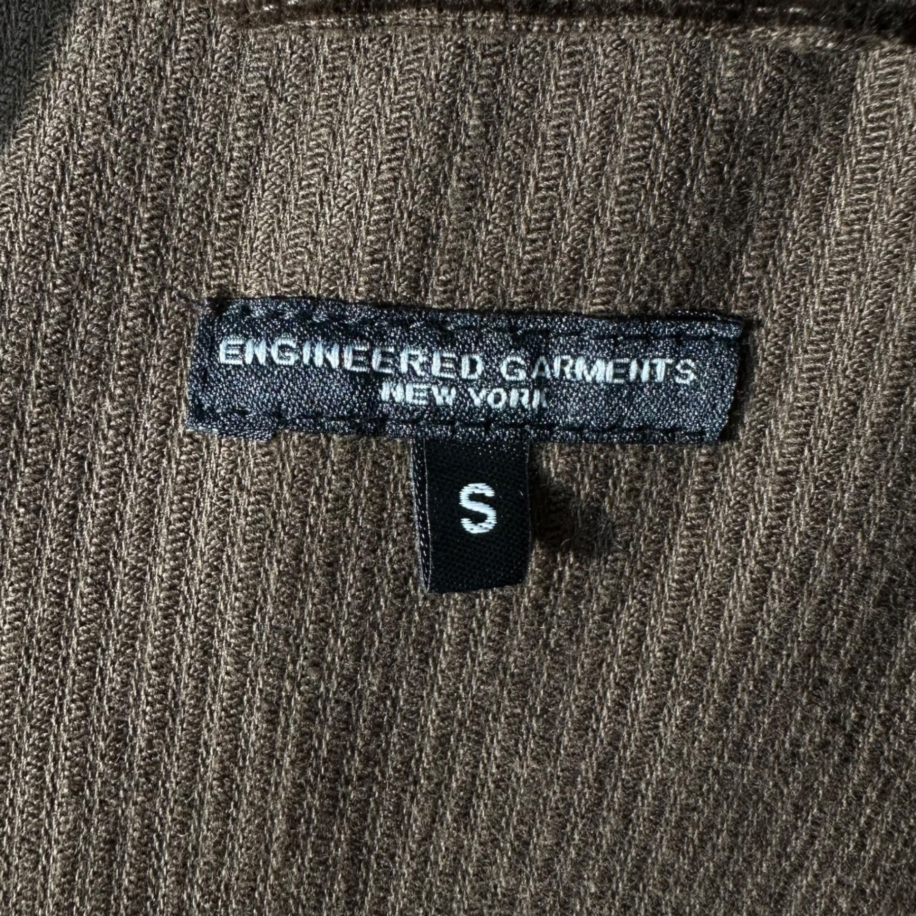 Engineered Garments(エンジニアードガーメンツ) for NEPENTHES Fatigue Shirt-8W Corduroy ネペンテス限定 コーデュロイ ファティーグ シャツ ジャケット S ブラウン