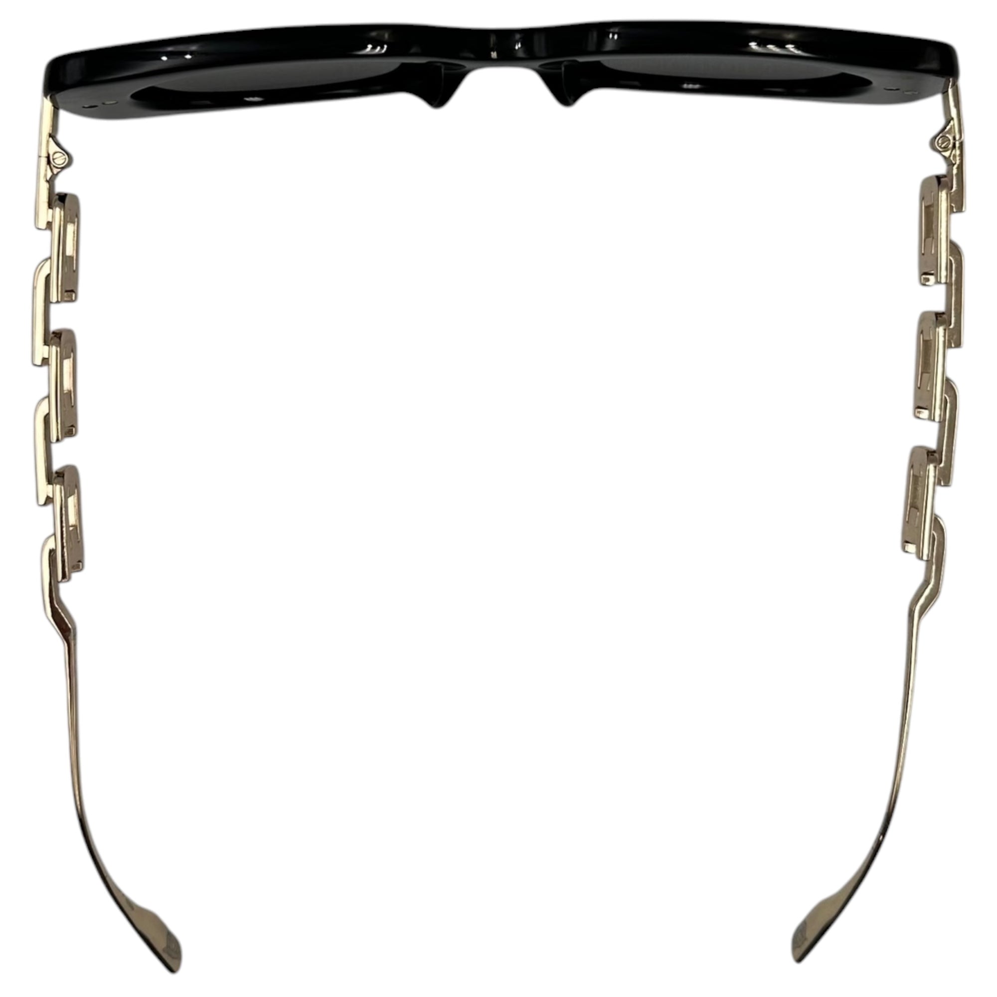 AMBUSH(アンブッシュ) A CHAIN SUNGLASSES black チェーン サングラス 12115068 ブラック×ゴールド