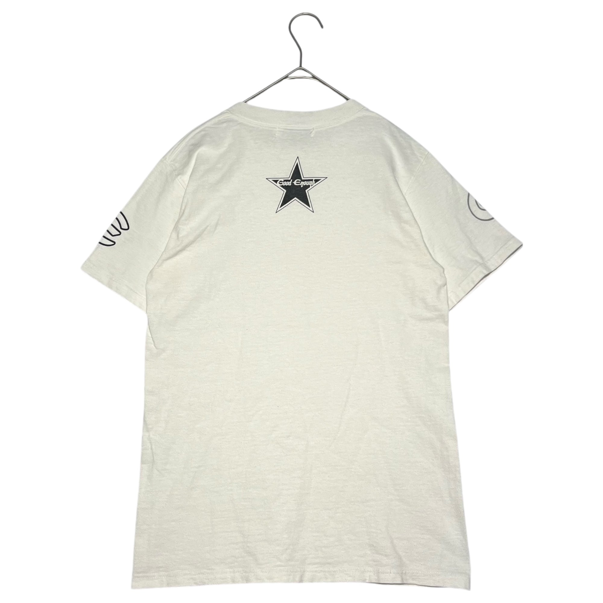 GOODENOUGH(グッドイナフ) 90's Initial Star Print T-Shirt 初期 スター プリント Tシャツ 90年代 S ホワイト