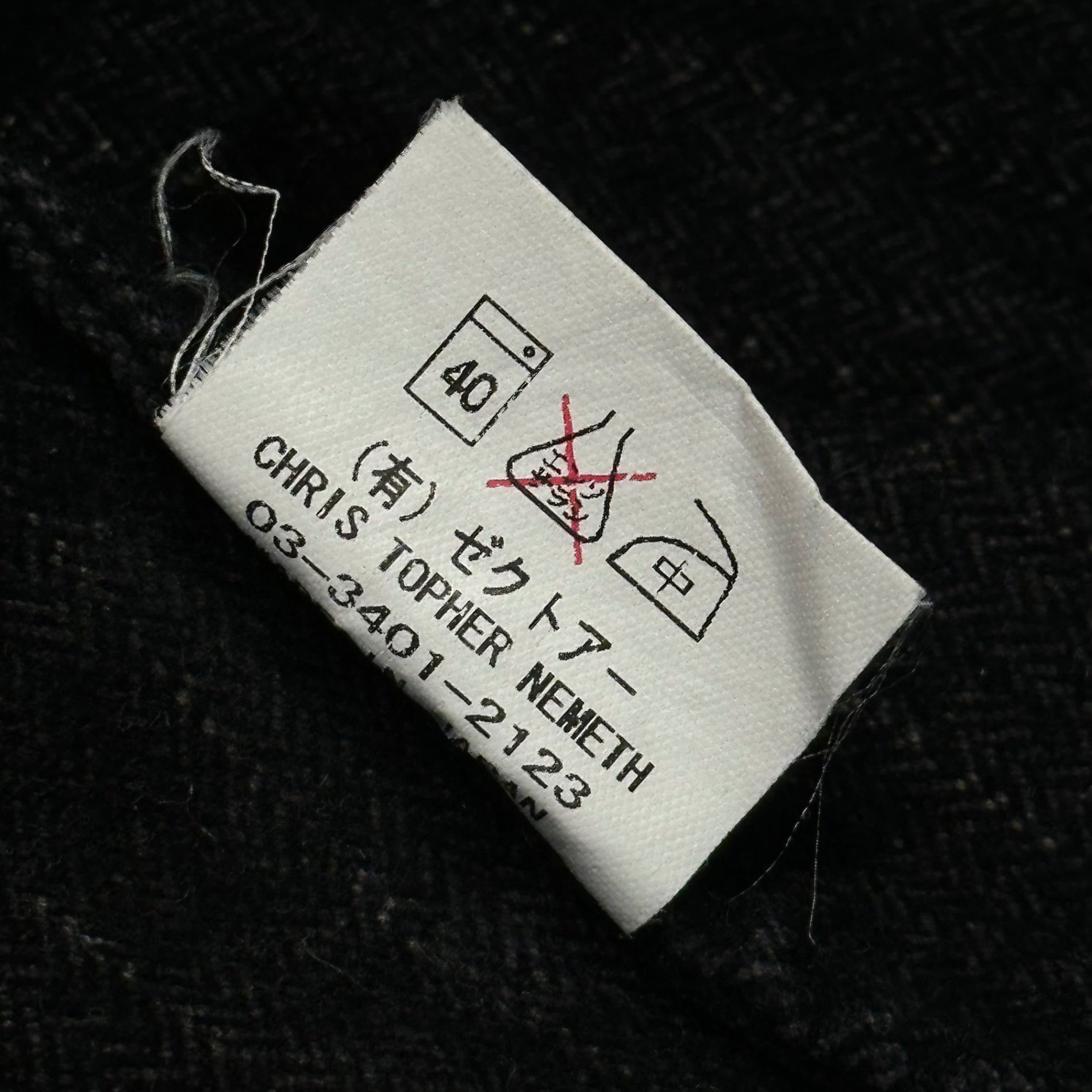 Nemeth(ネメス) Cut-off Stripe Cotton L/S Flannel Shirt 断ち切り ストライプ コットン 長袖 ネル シャツ 2045 S チャコールグレー×ライトグレー