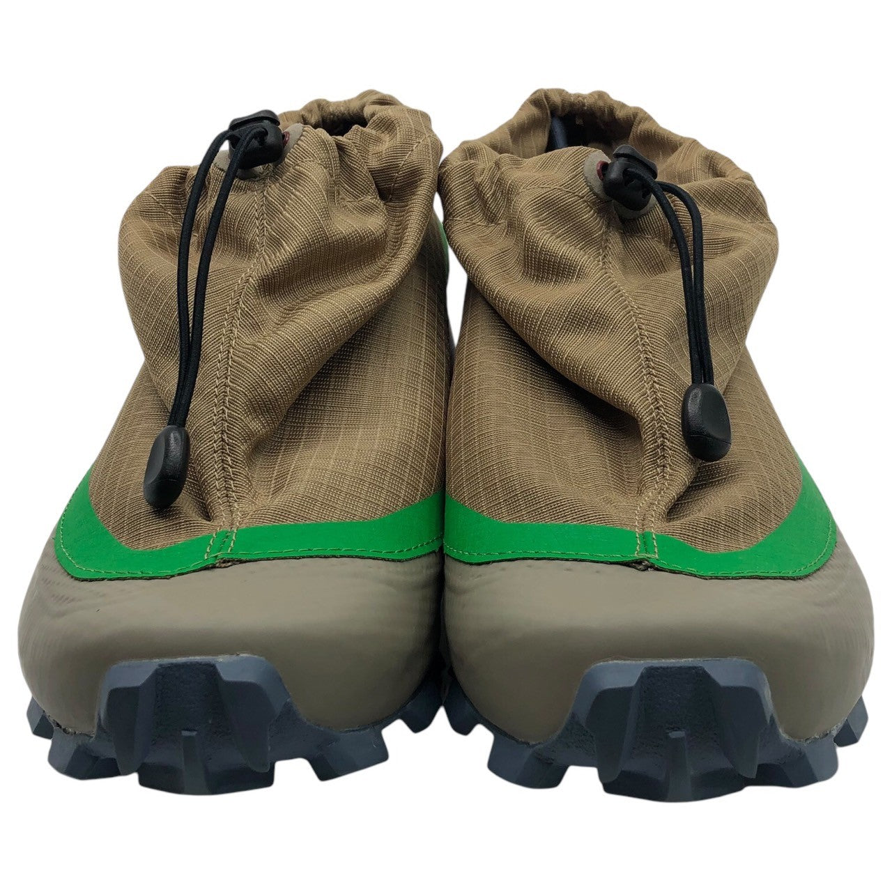 MM6 MAISON MARGIELA×Salomon(エムエムシックス メゾンマルジェラ×サロモン) 22SS CROSS LOW クロスロー テック スニーカー 471698 S66WS0080 27.5cm ベージュ×グリーン×ピンク