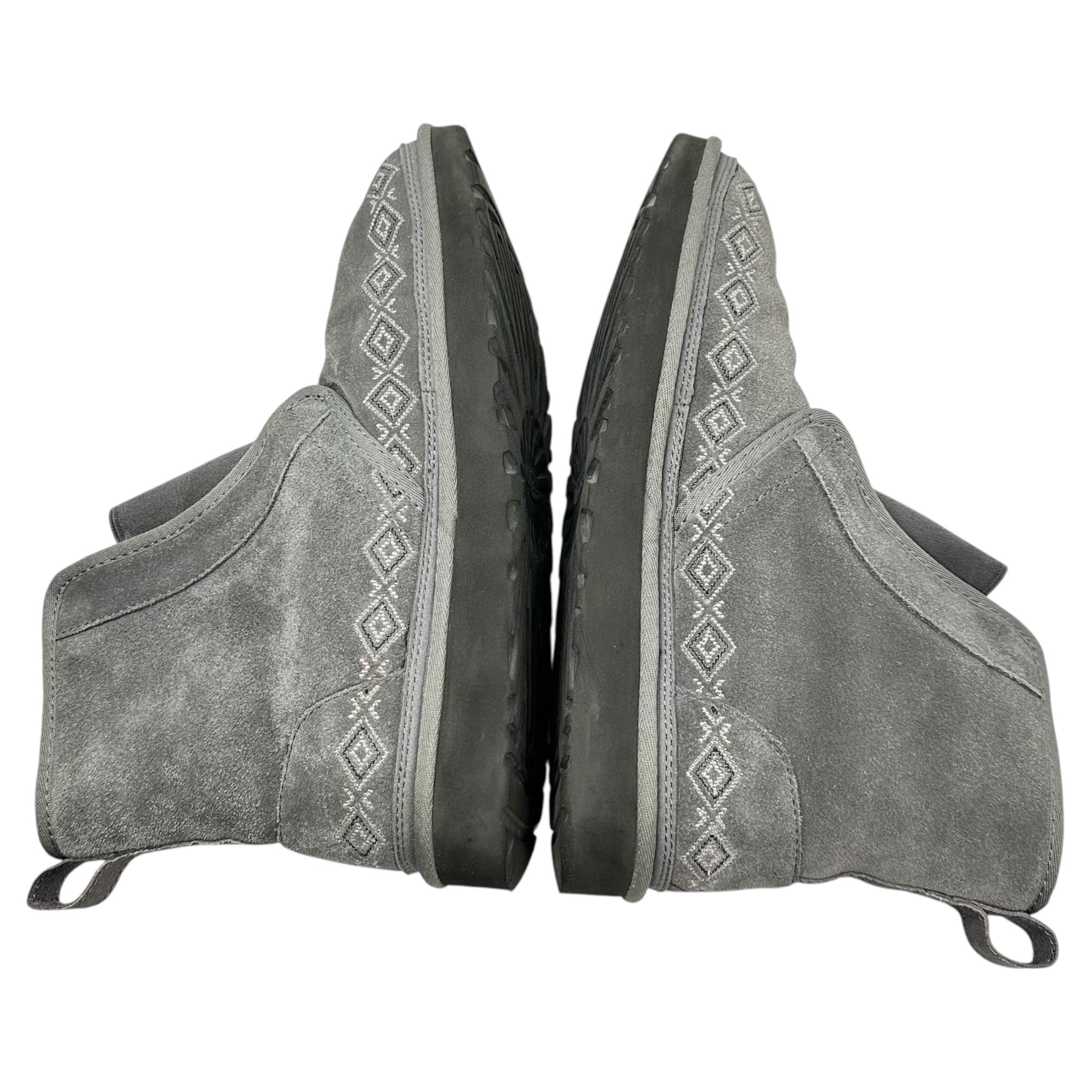 UGG(アグ) CLASSIC SHORT SPARKLE ZIP ムートン ブーツ F27118G 27cm グレー