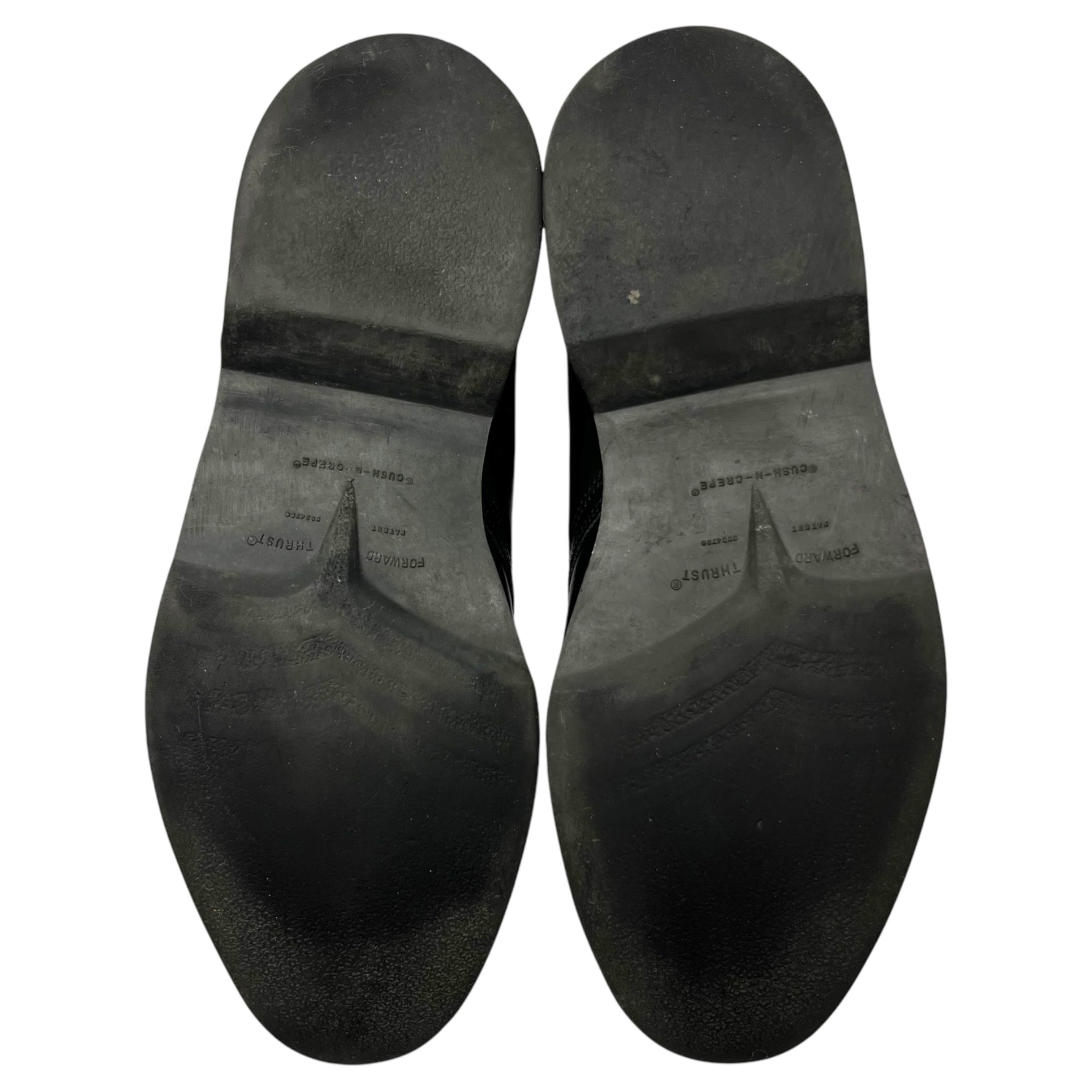 MASON(メイソン) 80's Leather postman chucker boots 80年代 レザー ポストマン チャッカーブーツ ヴィンテージ 7 1/2(25.5cm程度) ブラック US NAVY ミリタリー