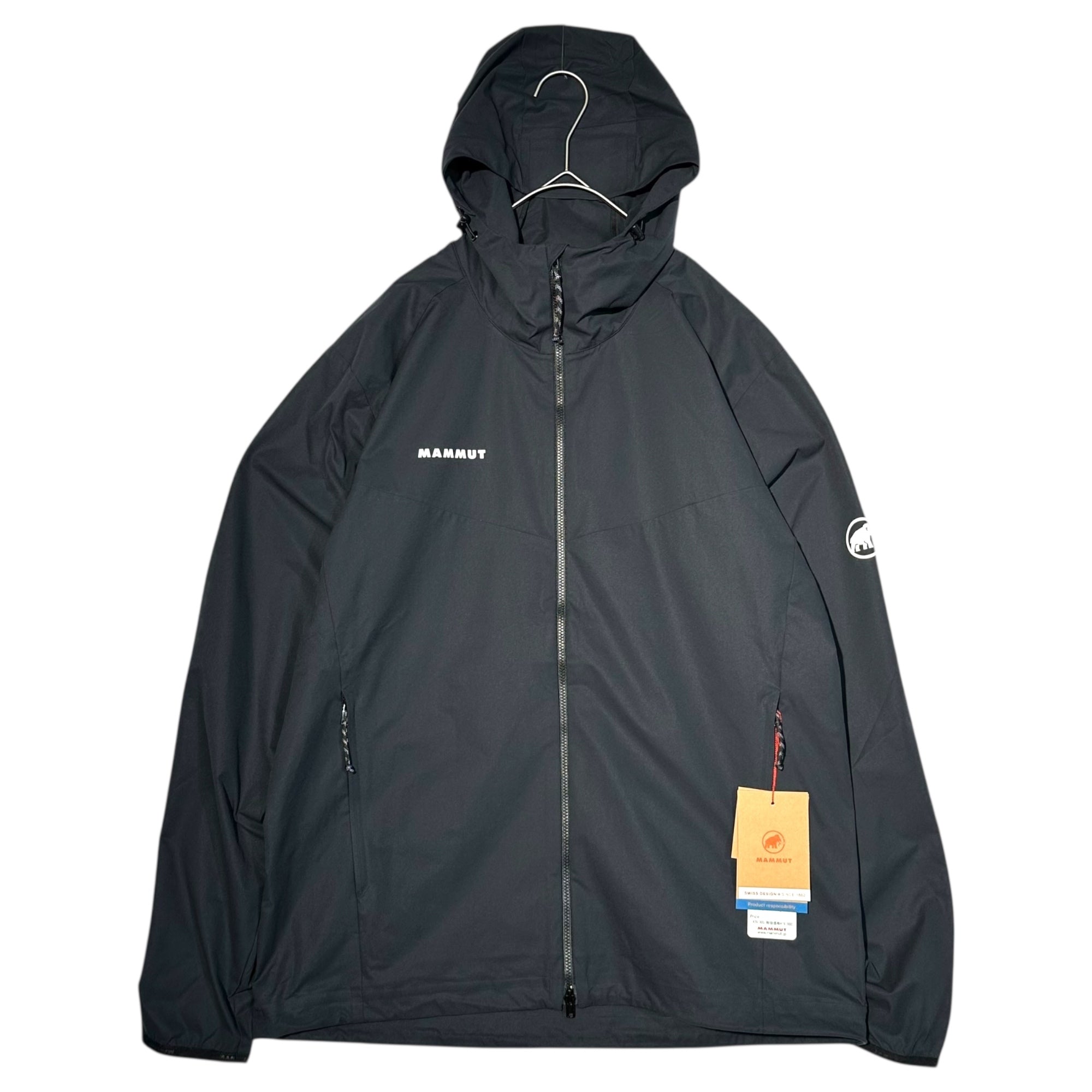 MAMMUT(マムート) 25SS GRANITE SO Hooded Jacket AF Men グラナイト SO フーデッド ジャケット AF 1011-00323 L ブラック 参考定価19,000円+税