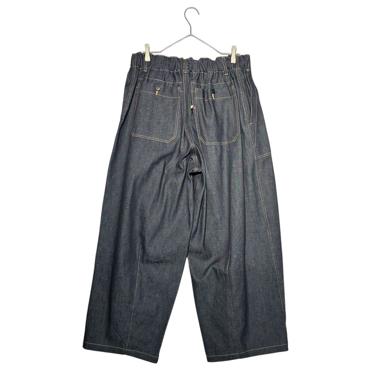 is-ness(イズネス) 25SS BALLOON BAKER PANTS バルーン ベイカー パンツ デニム 1006SSBALOONPT01 M インディゴ 完売商品