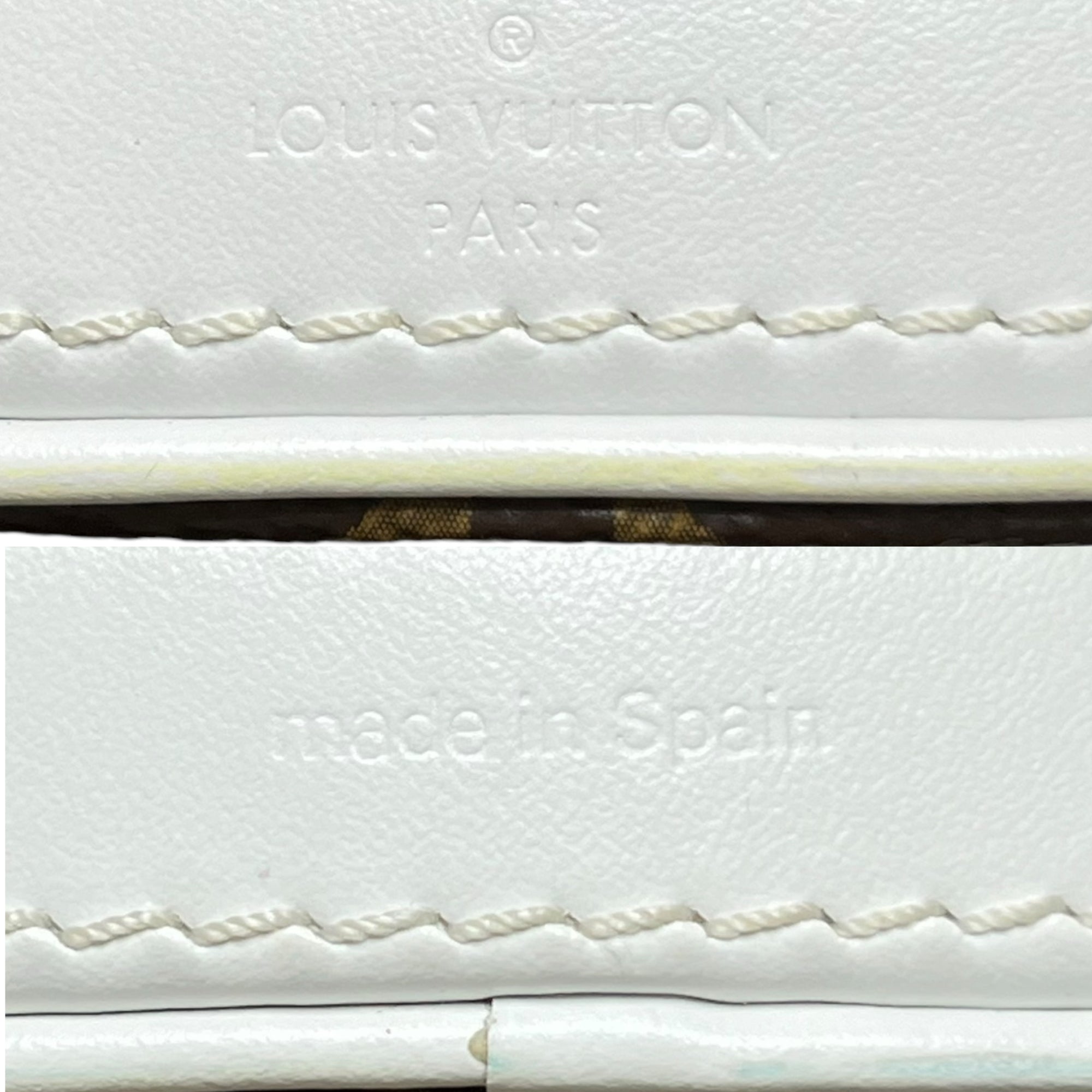 LOUIS VUITTON(ルイヴィトン) 22AW Nano Bucket ナノ・バケット モノグラム M81489 ブラウン×ホワイト 2WAY ショルダー バッグ バケツ