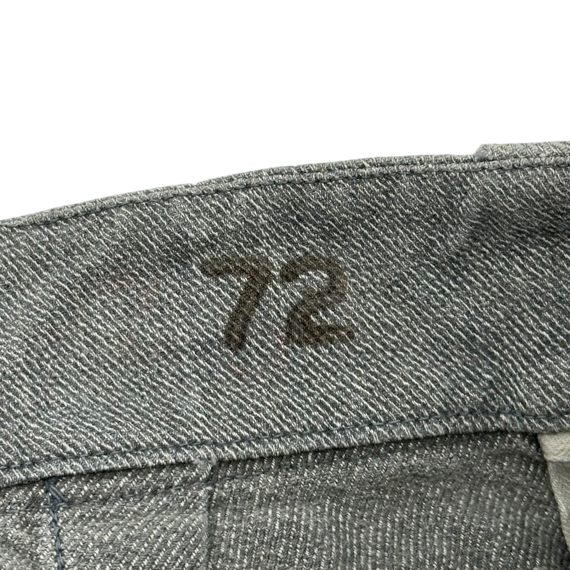 Swiss Army(スイス軍) 50's Army Denim Pants ヴィンテージ デニム ユーティリティ パンツ 72(XL程度) グレー 50年代 ミリタリー ワーク