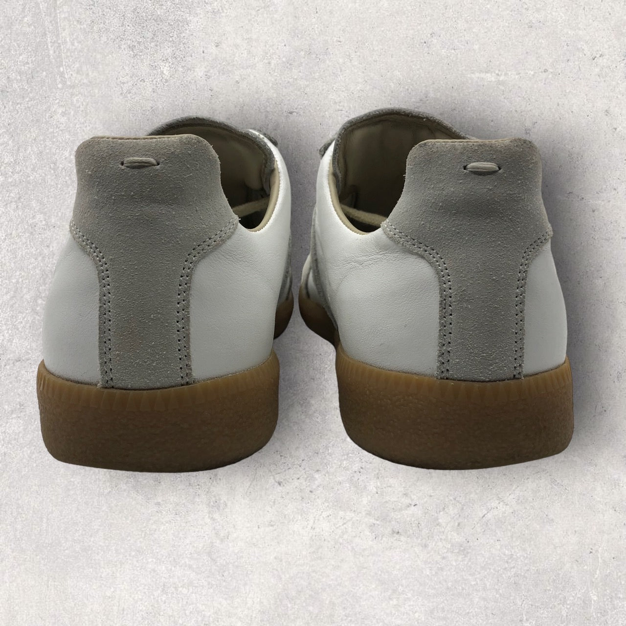 Maison Margiela(メゾンマルジェラ) 22SS GERMAN TRAINER ジャーマントレーナー ローカット スニーカー S57WS0236 40(25.5~26cm) ホワイト 22年モデル