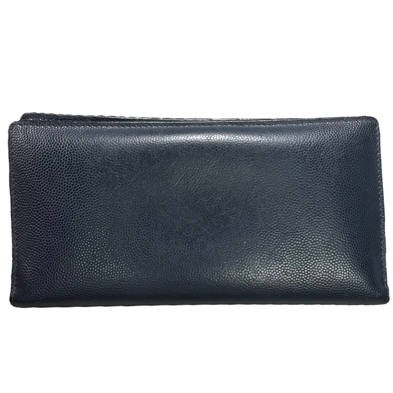 SAINT LAURENT(サンローラン) continental wallet コンチネンタルウォレット 396308 ネイビー 2つ折り財布 長財布