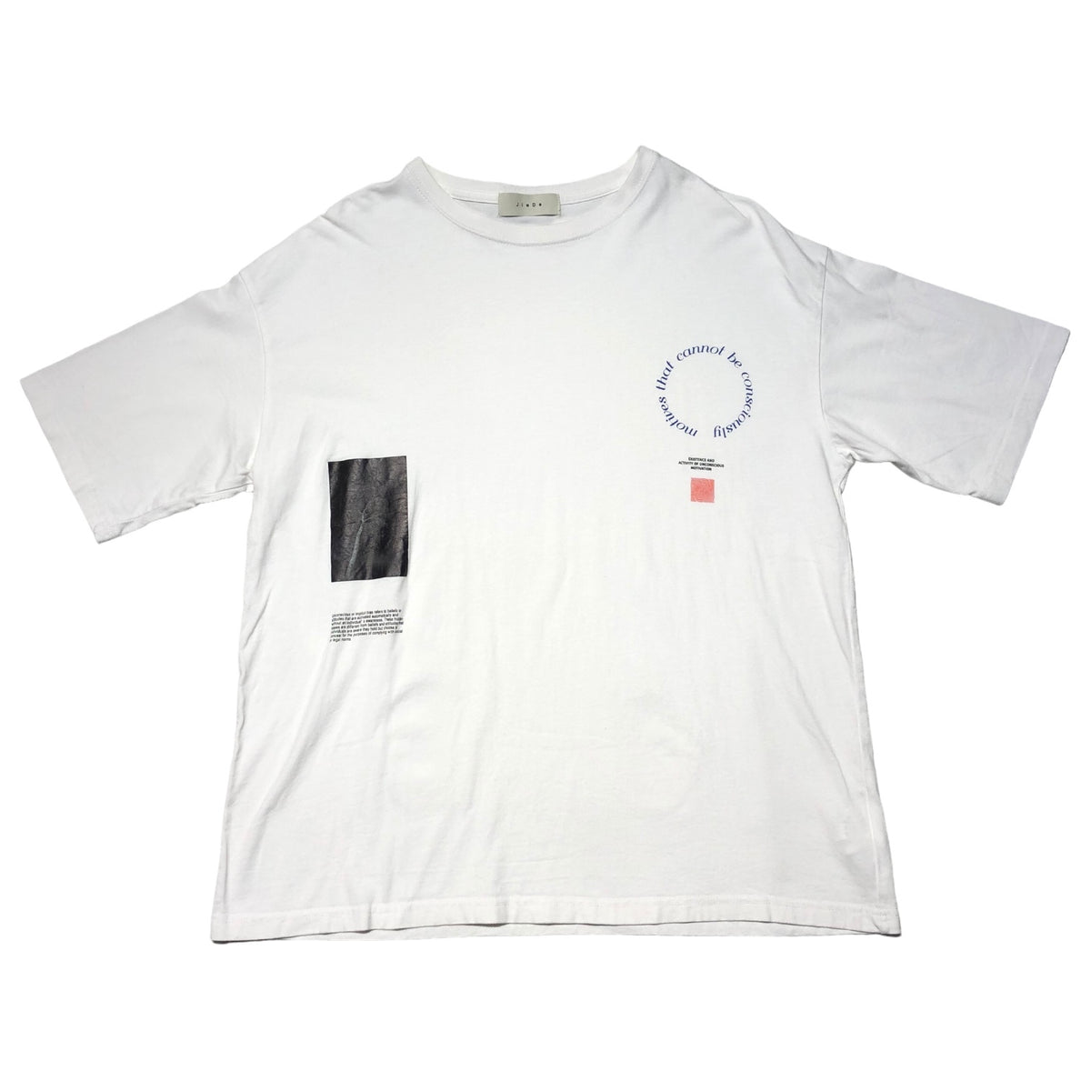 Jieda(ジエダ) 22SS CIRCLE TEE サークル Tシャツ デザイン Jie-22S 