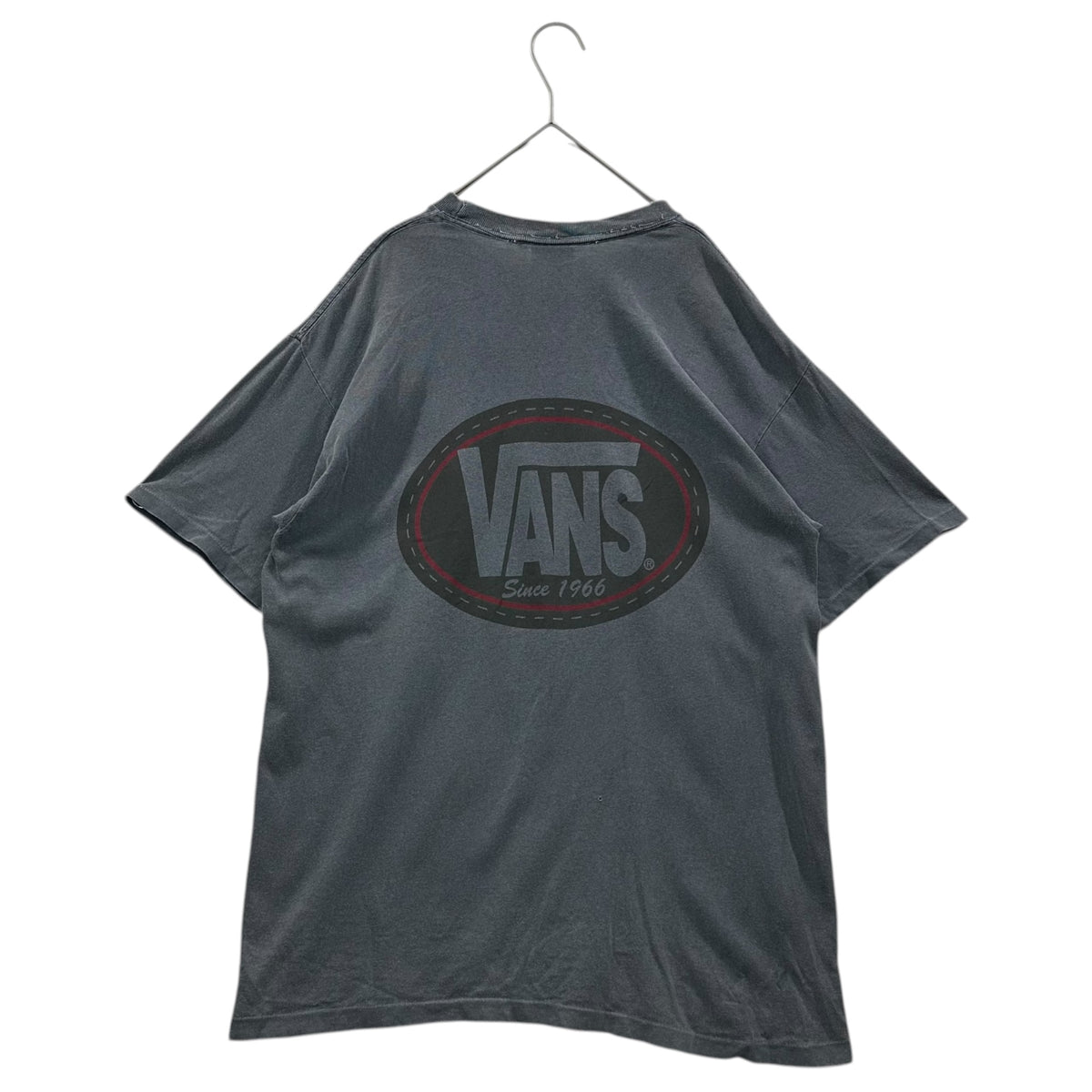 90s vans ヴィンテージtシャツ USA製 墨黒 M doren