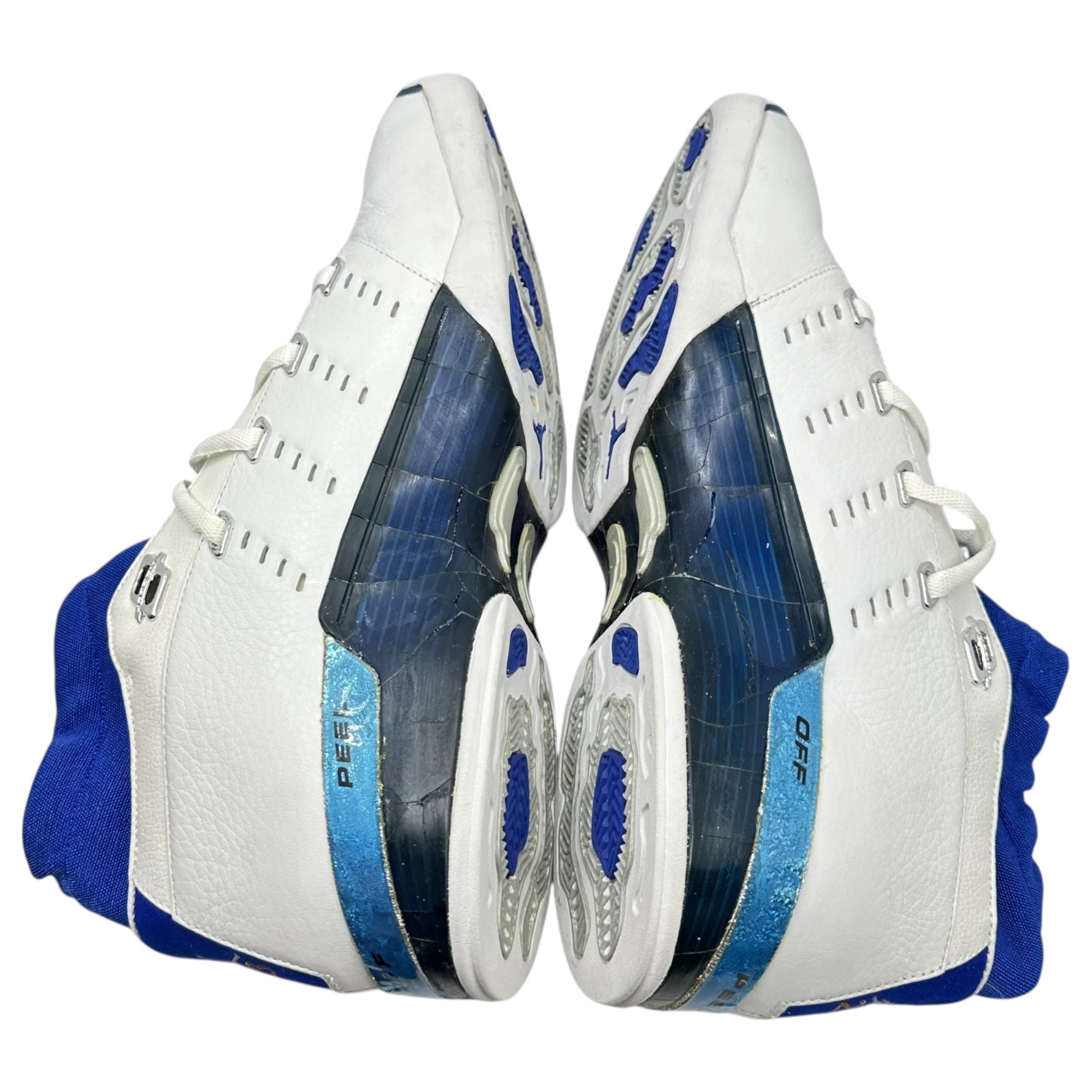 NIKE(ナイキ) 2001 AIR JORDAN 17 LOW MICHAEL JORDAN PLAYERS EXCLUSIVE SAMPLE エアジョーダン ロー サンプル品 3BM060-M16-9 31cm(ジョーダンサイズ) ホワイト×ブルー スニーカー 箱付