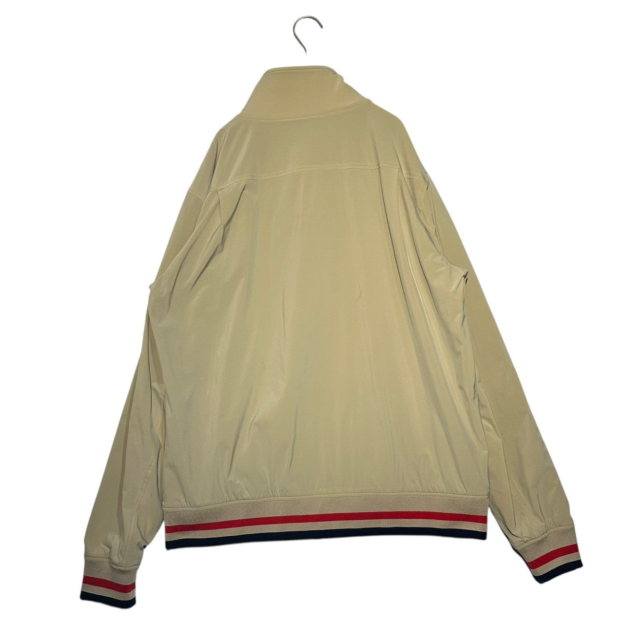 FRED PERRY(フレッドペリー) Logo Embroidery Stretch Swing Top ロゴ 刺繍 ストレッチ スイングトップ FZ2676 XL ベージュ ブルゾン ジャケット
