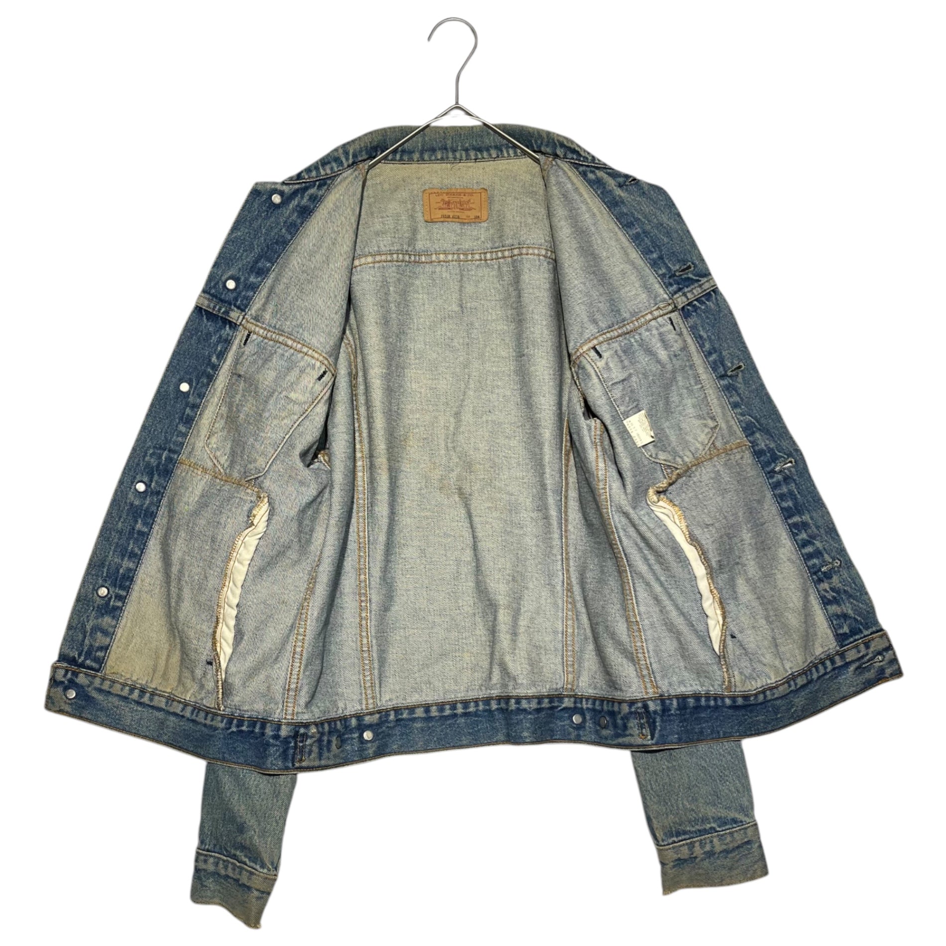 Levi's(リーバイス) 90's USA made 70506 DENIM JACKET デニム ジャケット 70506-2016 38R(M程度) ライトインディゴ 90年代 ヴィンテージ トラッカー