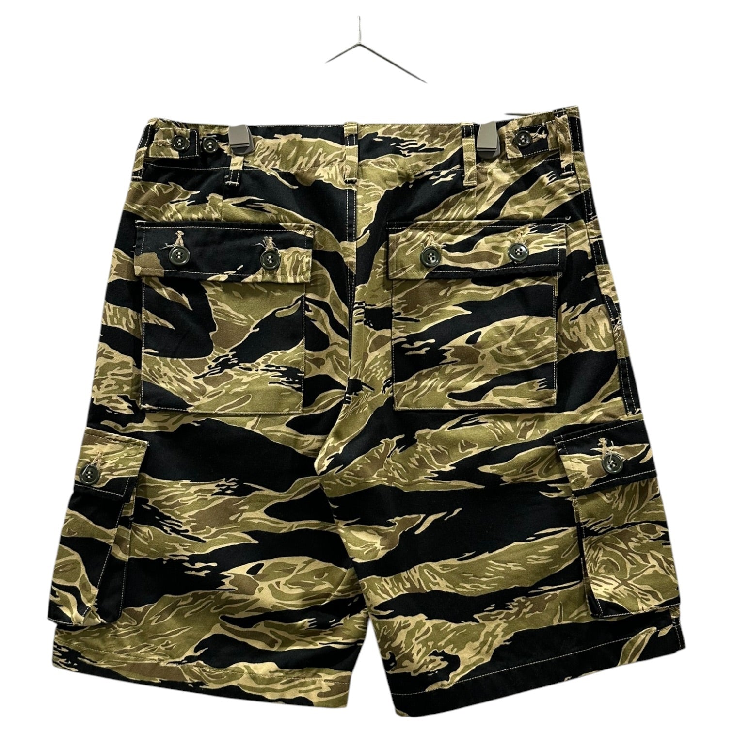 BUZZ RICKSON’S(バズリクソンズ) GOLD TIGER PATTERNS SHORTS ゴールド タイガー カモ ショーツ ハーフパンツ BR51904 S カーキ