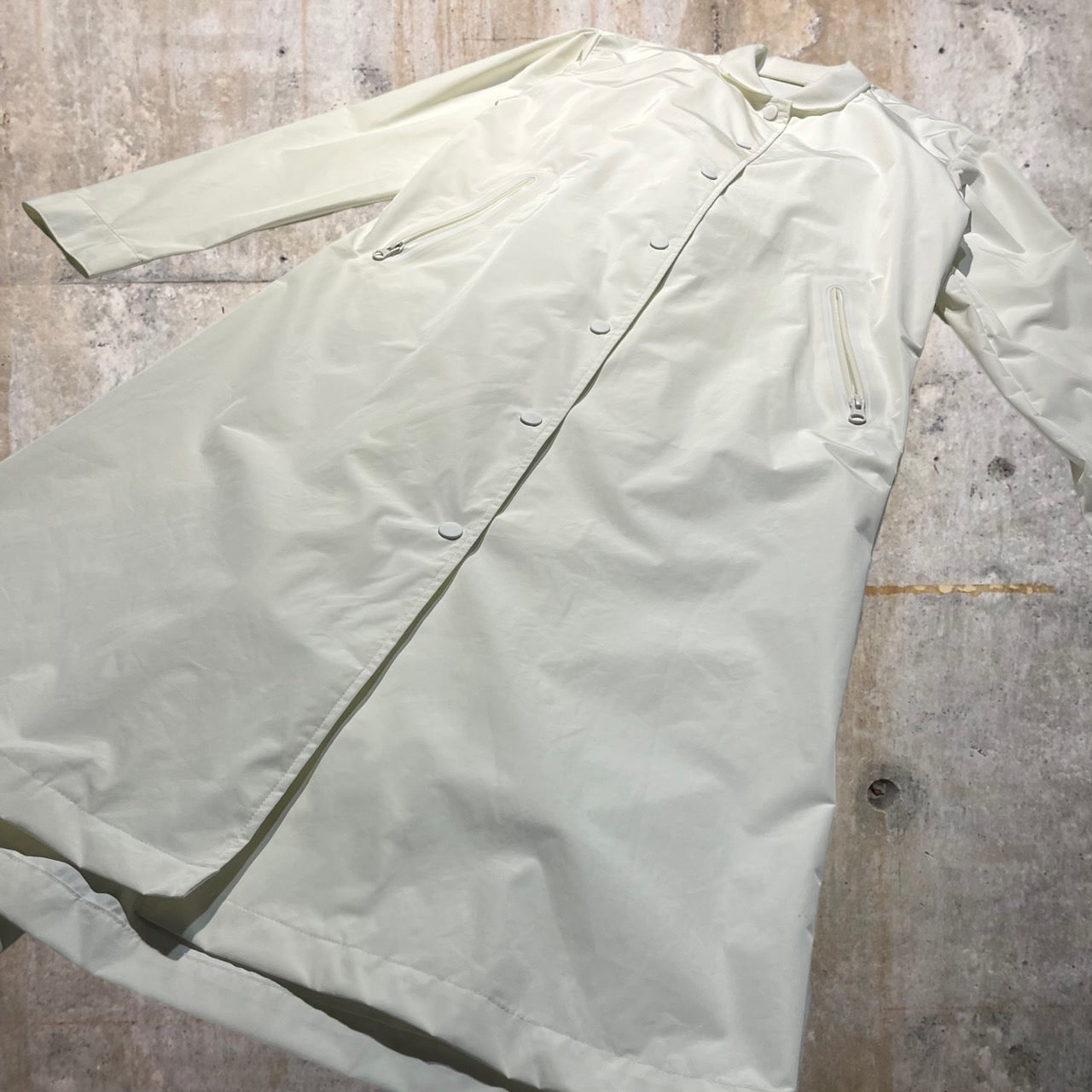 DANSKIN(ダンスキン) CAPSULE COLLECTION BACK TWIST COAT DARK3912 L ホワイト