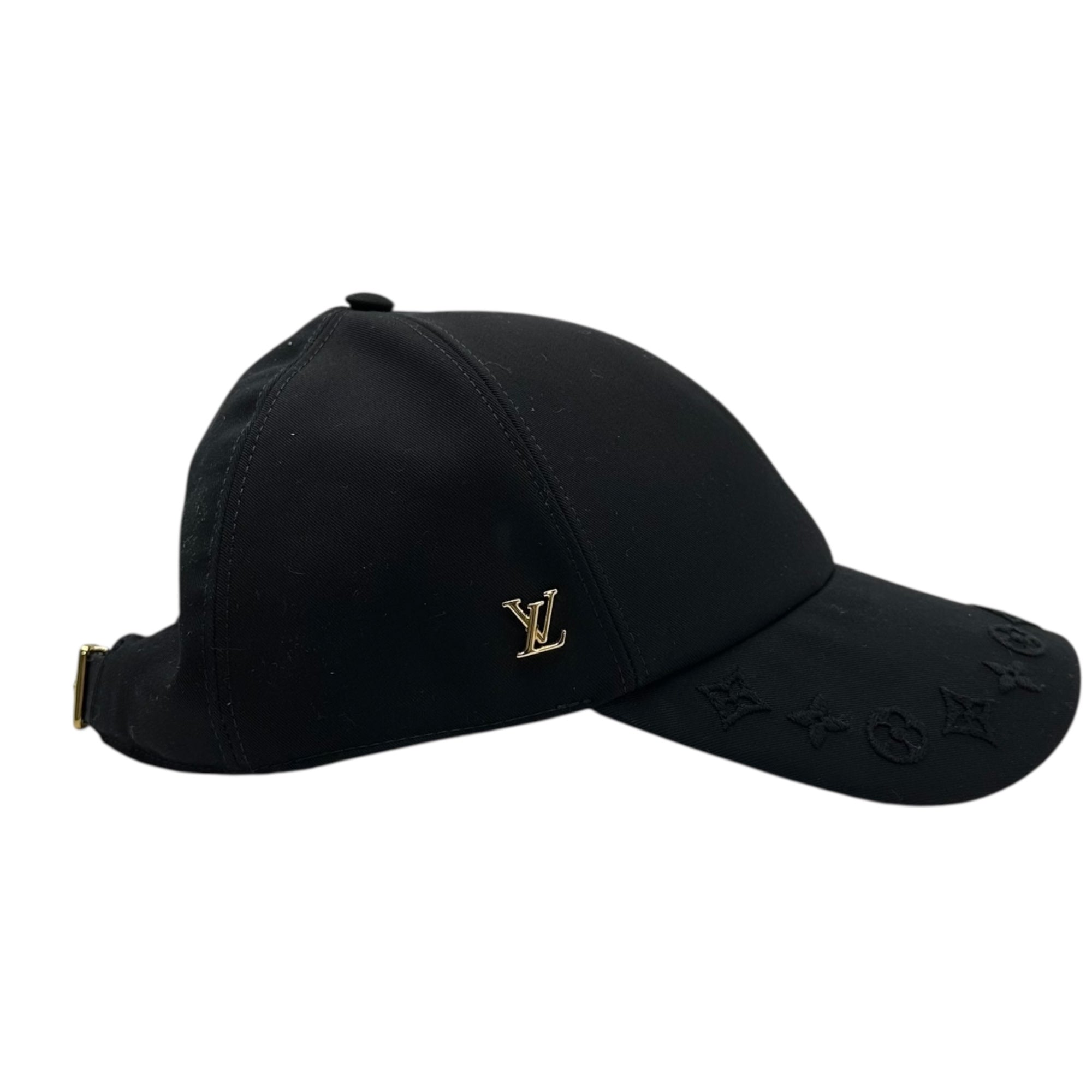 LOUIS VUITTON(ルイヴィトン) CAP キャップ・LV フィリグラム モノグラム 型番:M7293L ブラック 製造番号:AL1254
