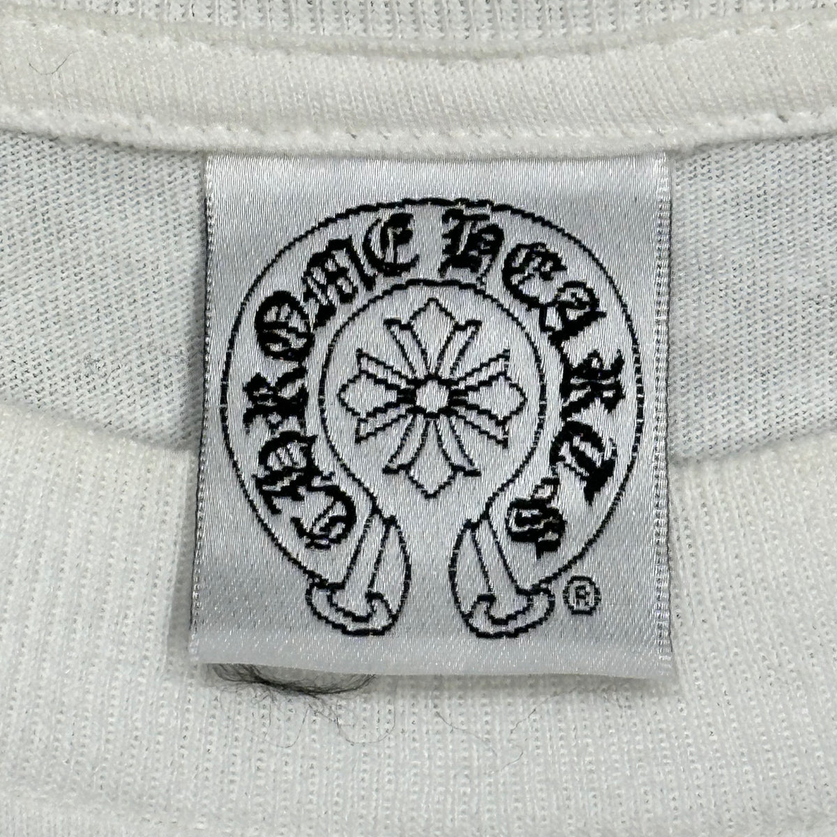 CHROME HEARTS(クロムハーツ) Old T-Bar CH Cross Pocket T-Shirt オールド Tバー CHクロス ポケットTシャツ M ホワイト×ブラック