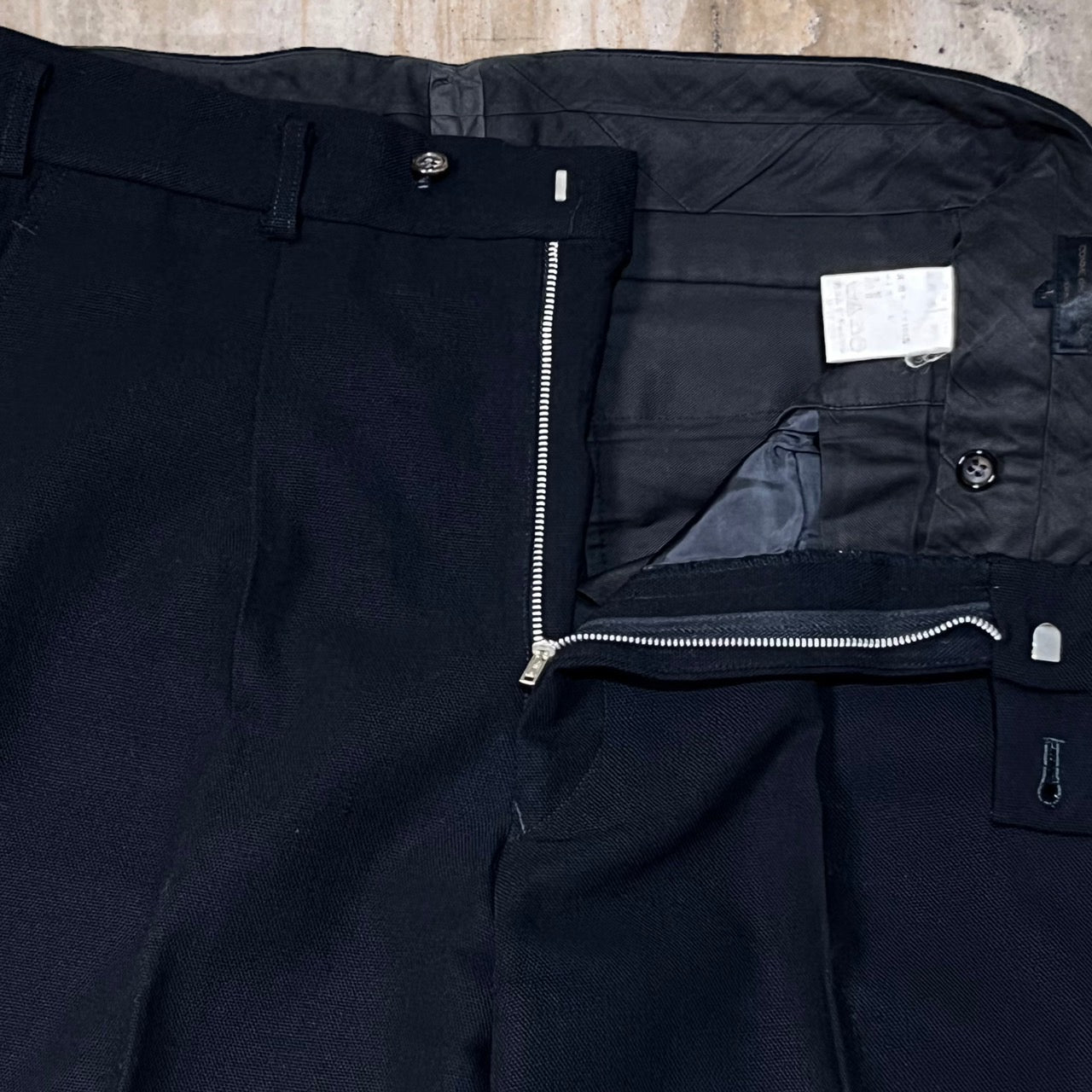 COMME des GARCONS HOMME(コムデギャルソンオム) 80'sウールセットアップ HS-08014L L ブラック