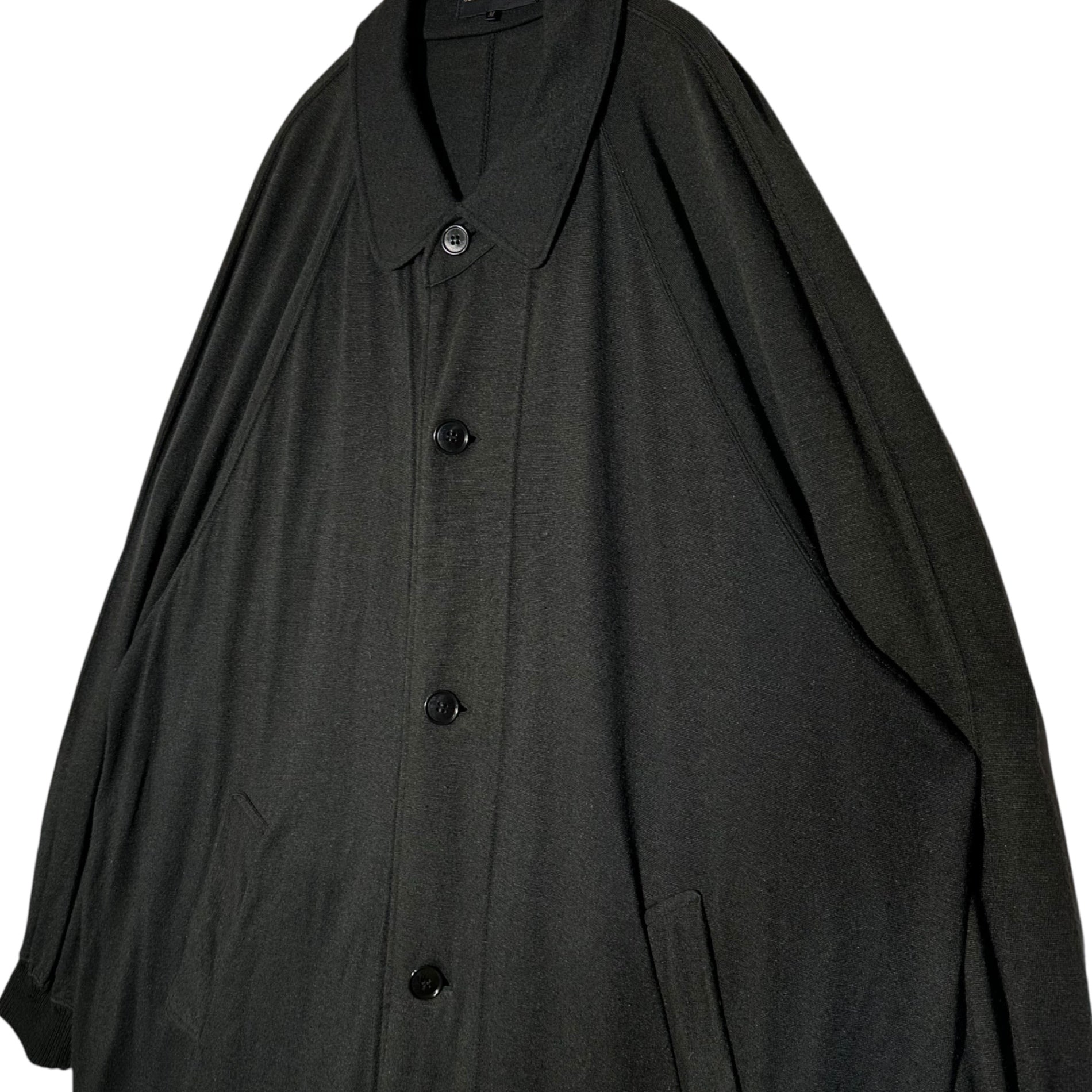COMME des GARCONS(コムデギャルソン) 1986AW "automne-hiver 86-87" Original Stuff Coat オリジナル スタッフ コート M ブラック 80's 80年代 アーカイブ ステンカラー