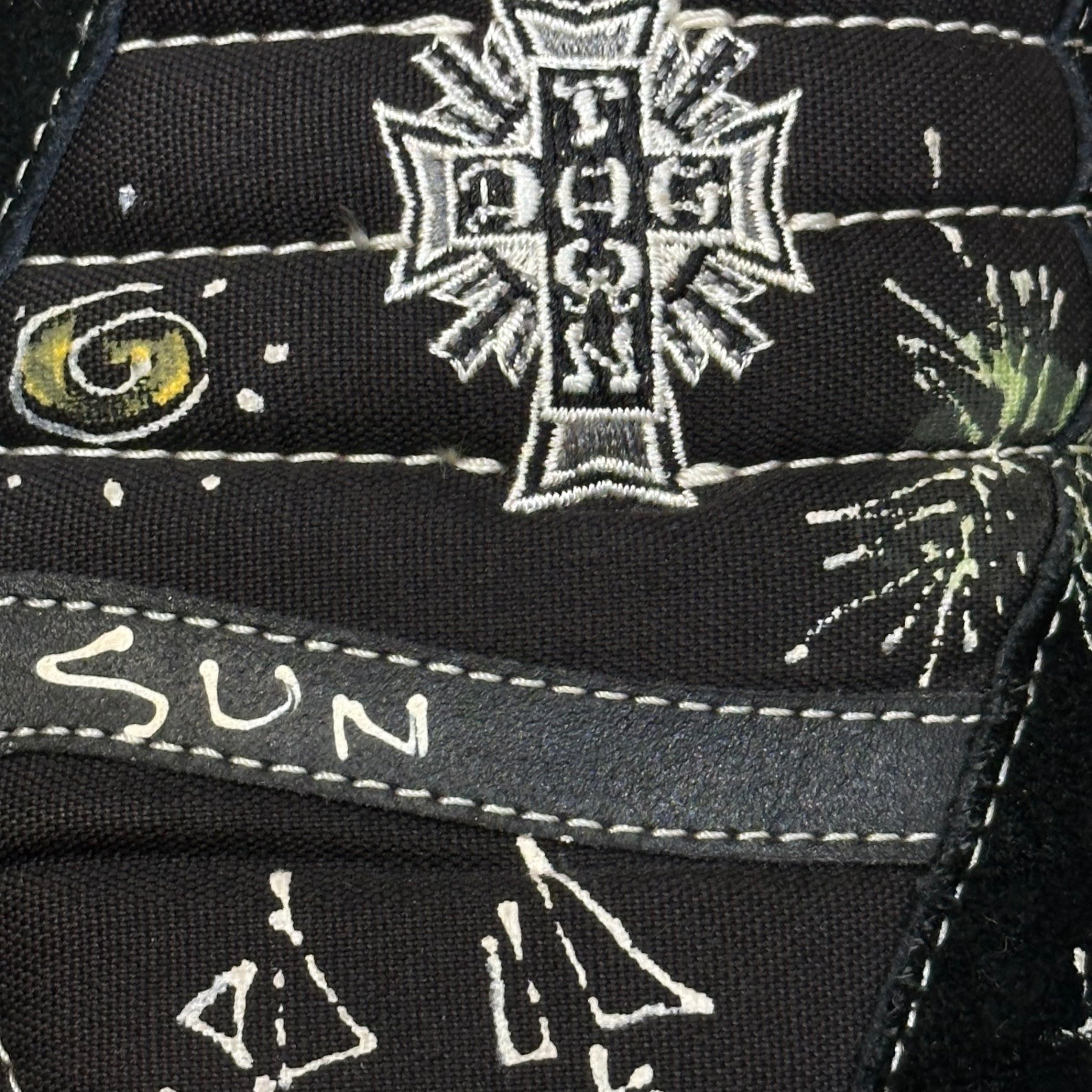 VANS×DOGTOWN(バンズ×ドッグタウン) 2000’s SK8 HI スケート ハイ US 8(26cm) ブラック ハイカット スニーカー