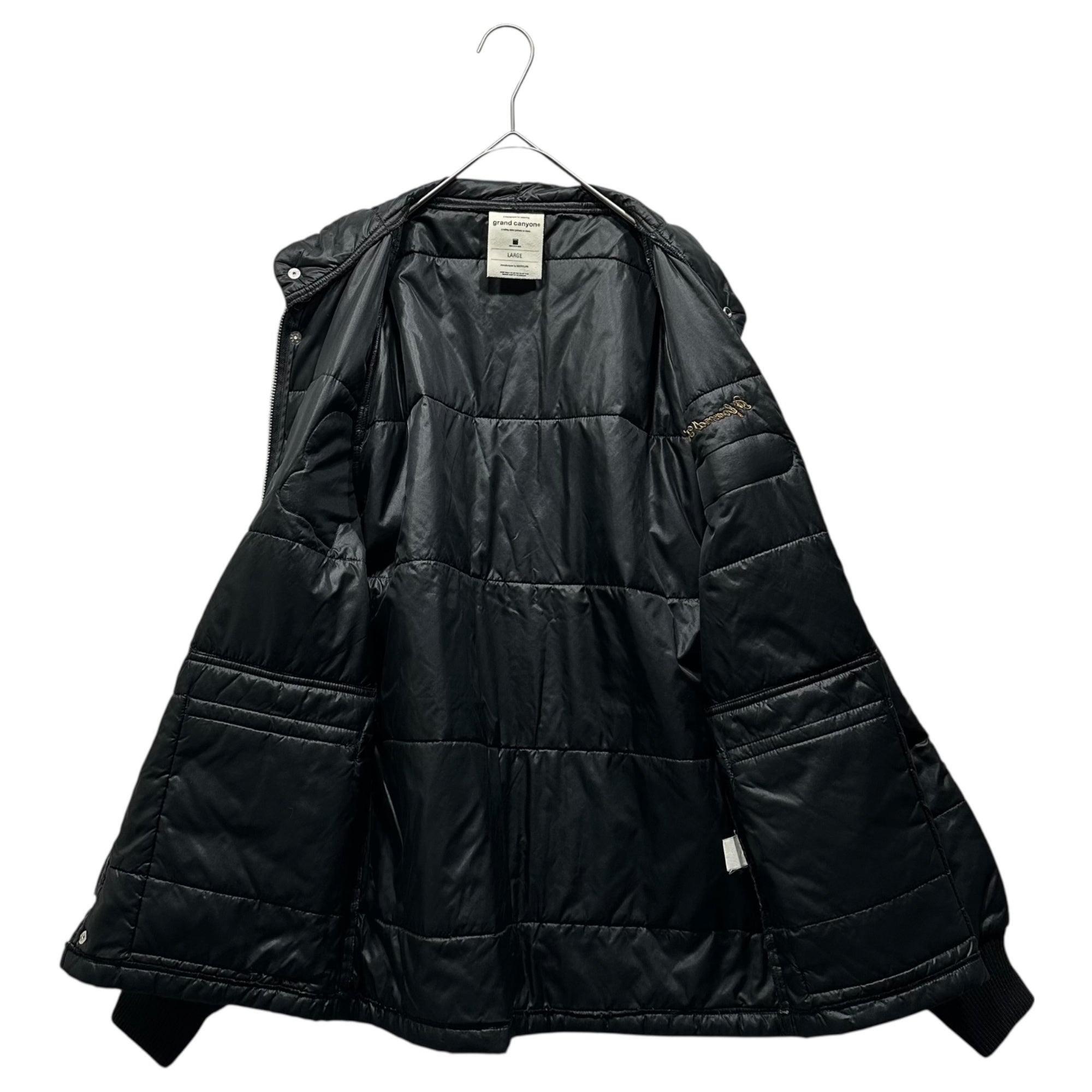 GDC(ジーディーシー) 00's Padded Racing Jacket 中綿 レーシング ジャケット L ブラック