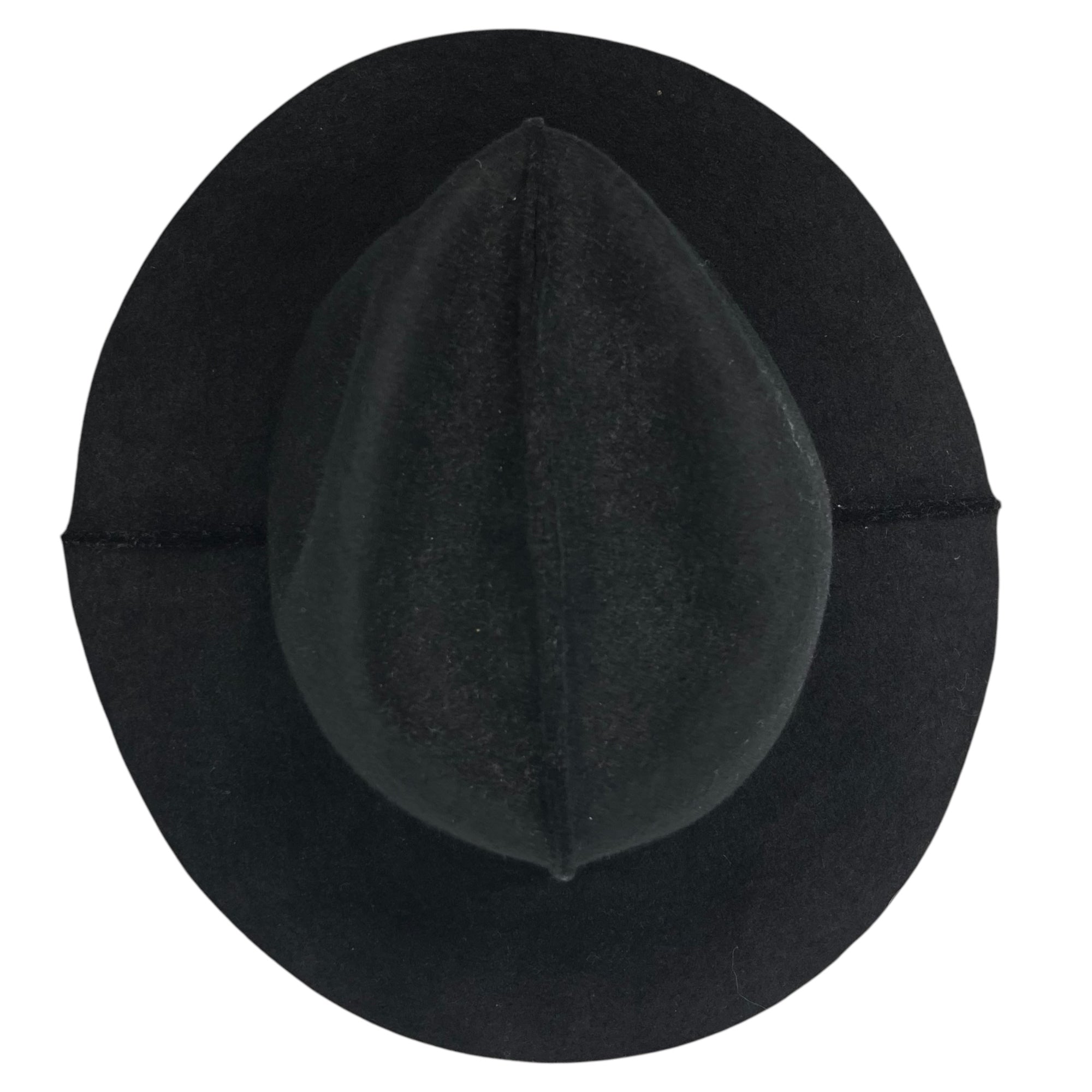 iroquois(イロコイ) cross felt hat クロス フェルト ハット ワイドブリム 885204 FREE ブラック