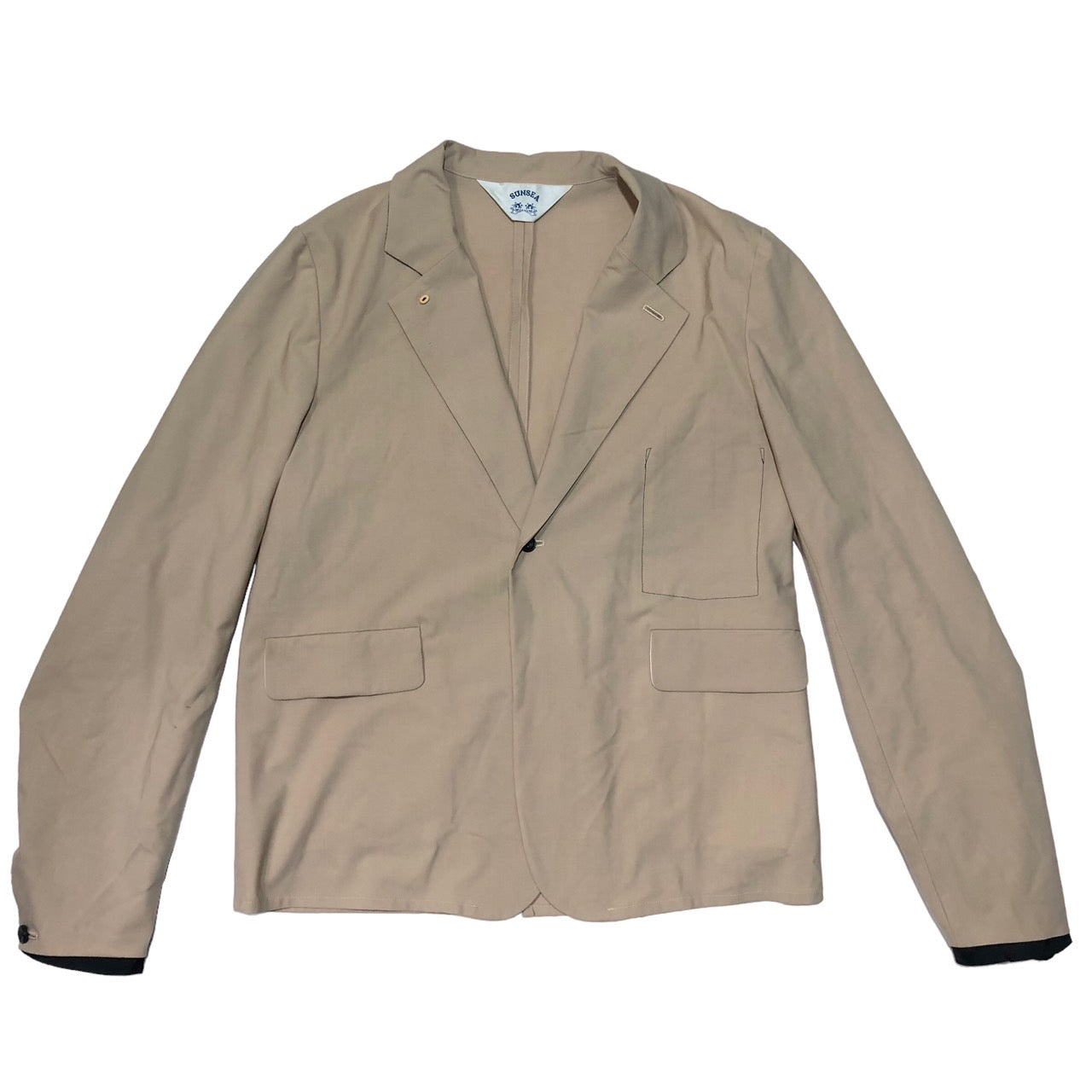 SUNSEA(サンシー) 17SS SNM-G SET UP/スーパーナイスマテリアルゴッドセットアップ SIZE JKT:3 PNT:2 ベージュ