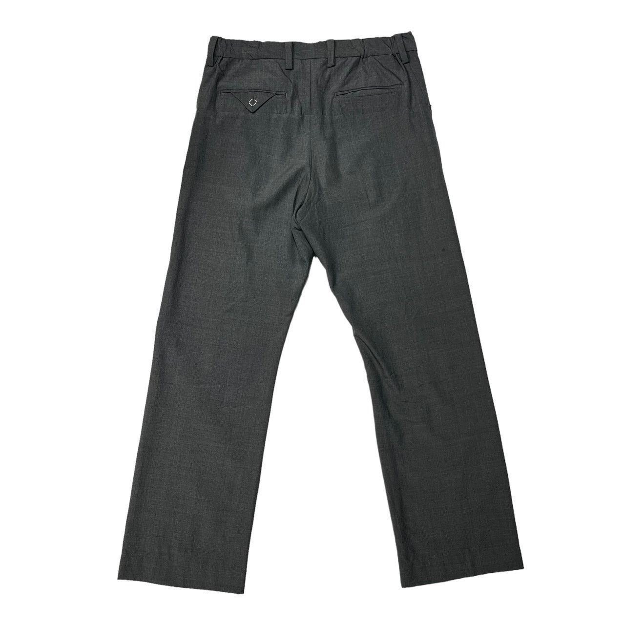 SUNSEA(サンシー) 18SS Summer Wool TEKE TEKE Pants/サマーウールテケテケパンツ/スラックス 18S40 SIZE 2(M) グレー