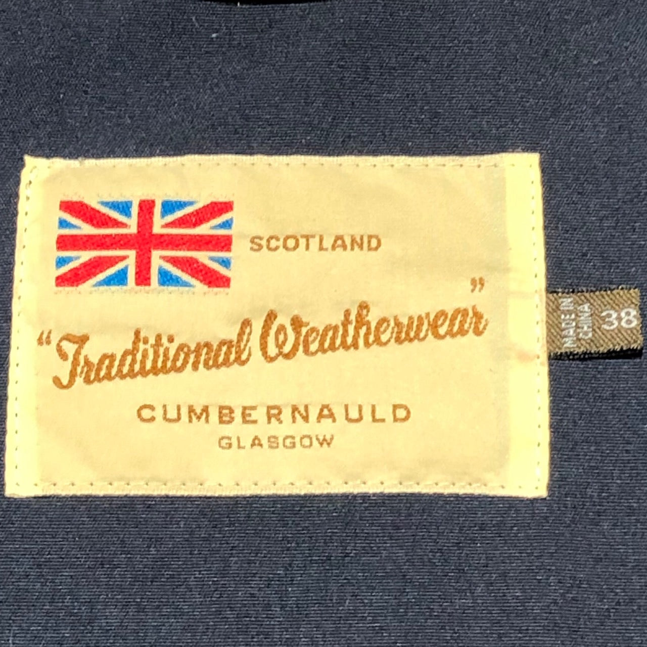 Traditional Weatherwear(トラディショナルウェザーウェア) ハンティングジャケット 121HF-7817A 38(M程度) ネイビー