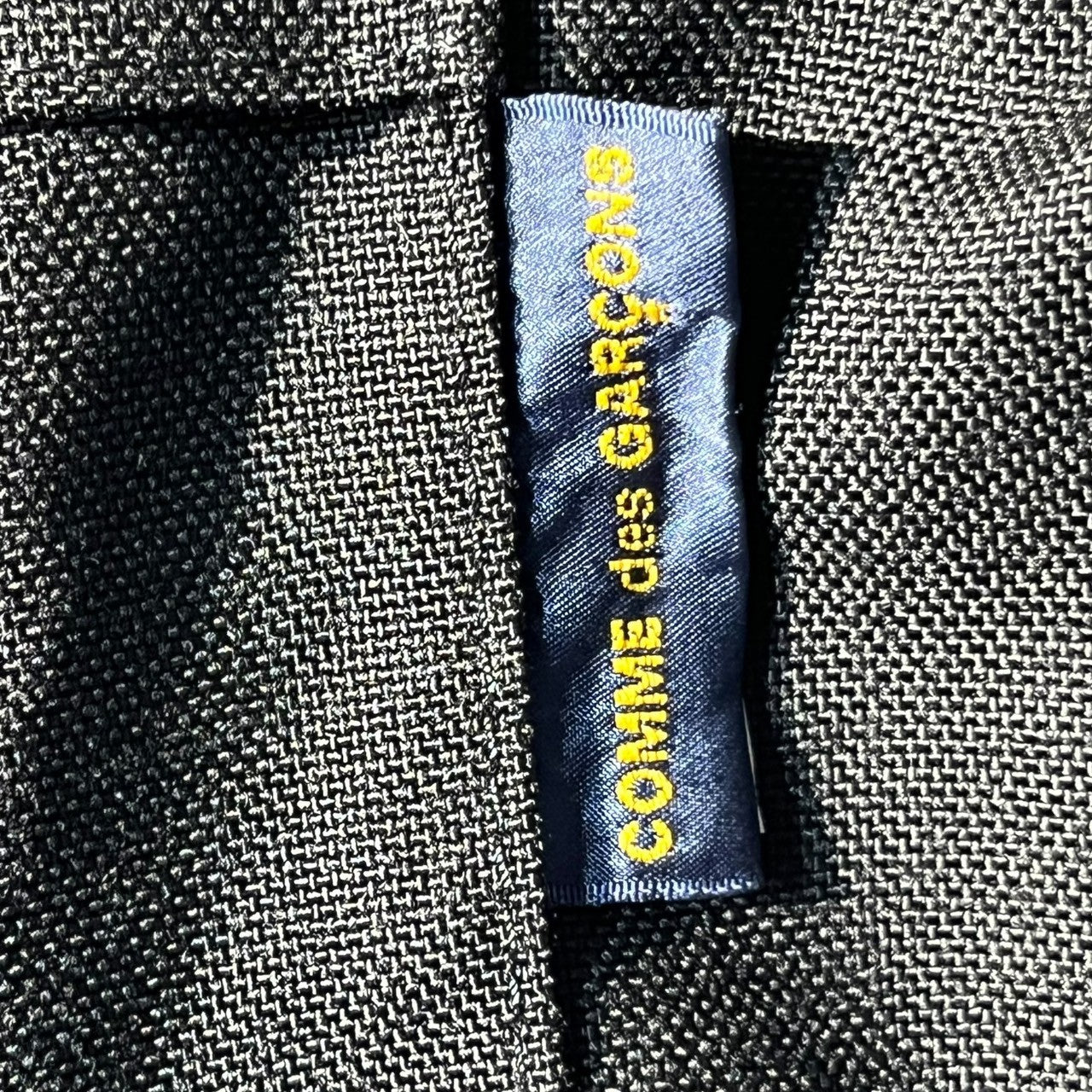 COMME des GARCONS(コムデギャルソン) Horsehide nylon daypack ホースハイド ナイロン デイパック GZ-K 201 FREE ブラック