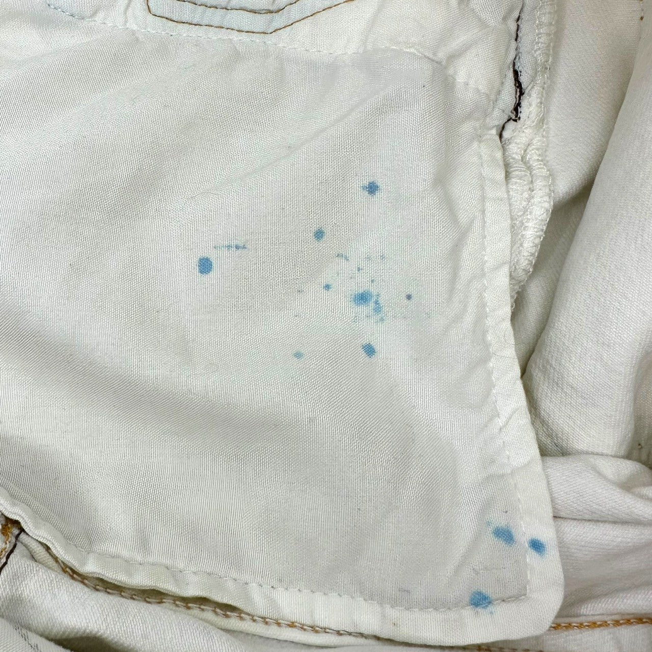 Levi's(リーバイス) old white denim pants オールド ホワイト デニム パンツ WPL423 W32 ホワイト ハイチ製