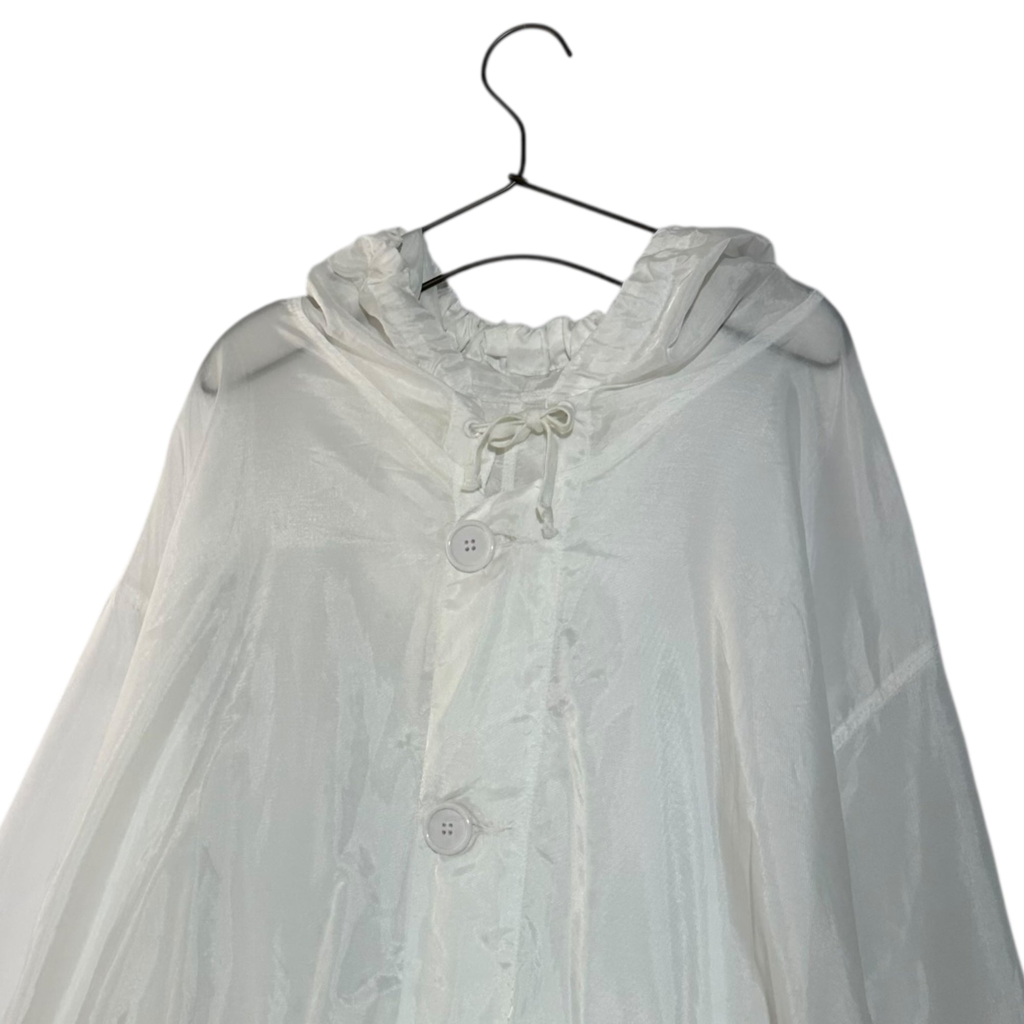 VINTAGE(ヴィンテージ) 80's~ euro イギリス軍 スノーカモパーカー メディカル フードコート Lサイズ程度 ホワイト