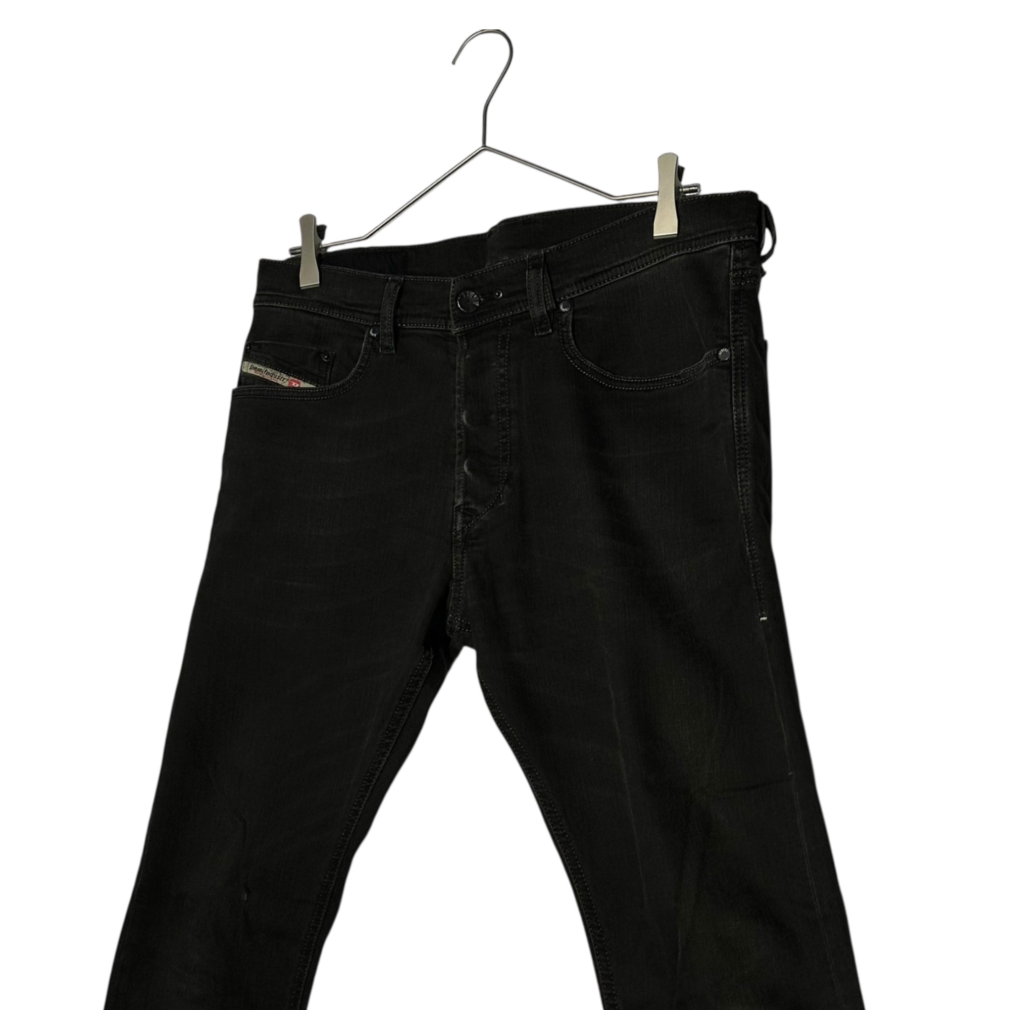DIESEL(ディーゼル) TEPPHAR Stretch Skinny Denim Pants ストレッチ スキニー デニム パンツ W29 L30 ブラック