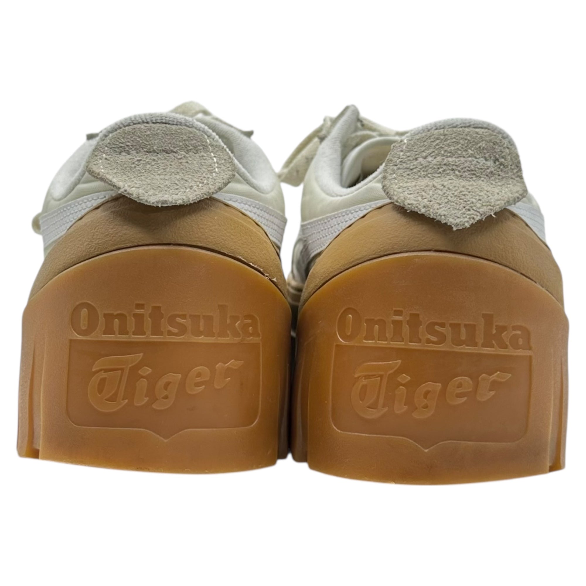 Onitsuka Tiger(オニツカタイガー) DELEGATION CHUNK デリゲイション チャンク 1183A585-104 26.5cm アイボリー×ブラウン 厚底 ローカット スニーカー