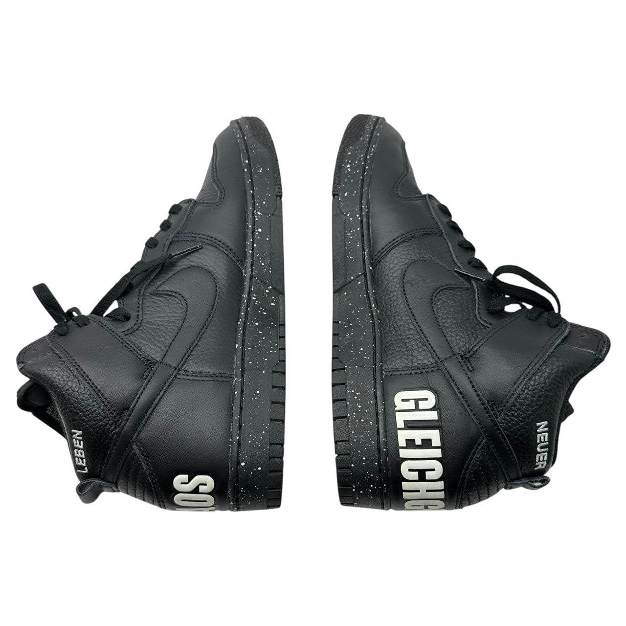 NIKE × UNDERCOVER(ナイキ × アンダーカバー) Dunk High Chaos "Black" Sneakers ダンク ハイ カオス ブラック スニーカー DQ4121-001 28cm ブラック