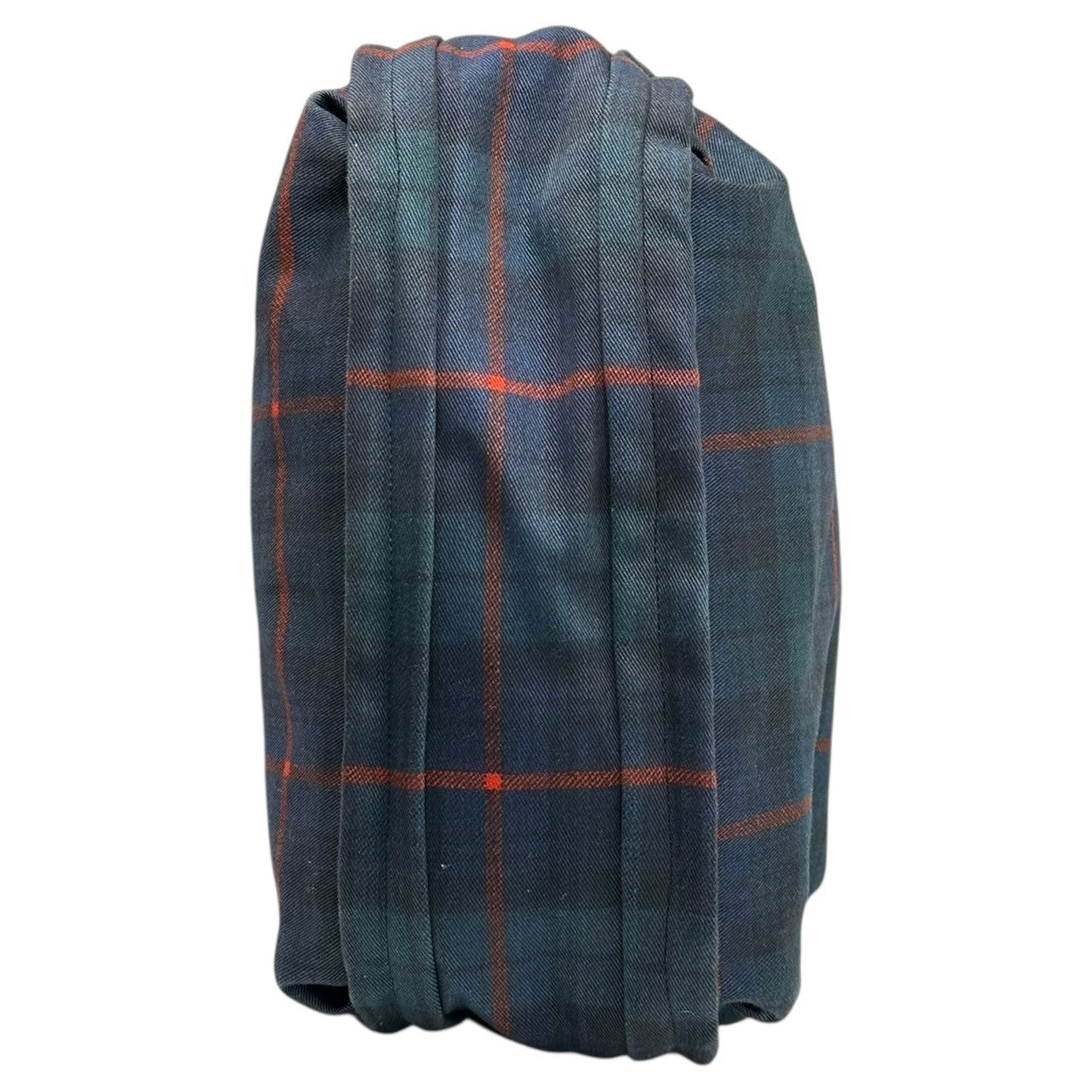 tricot COMME des GARCONS(トリココムデギャルソン) Inside Out Check Tote Bag インサイド アウト チェック トート バッグ TH-K 205 グリーン×ネイビー ハンド