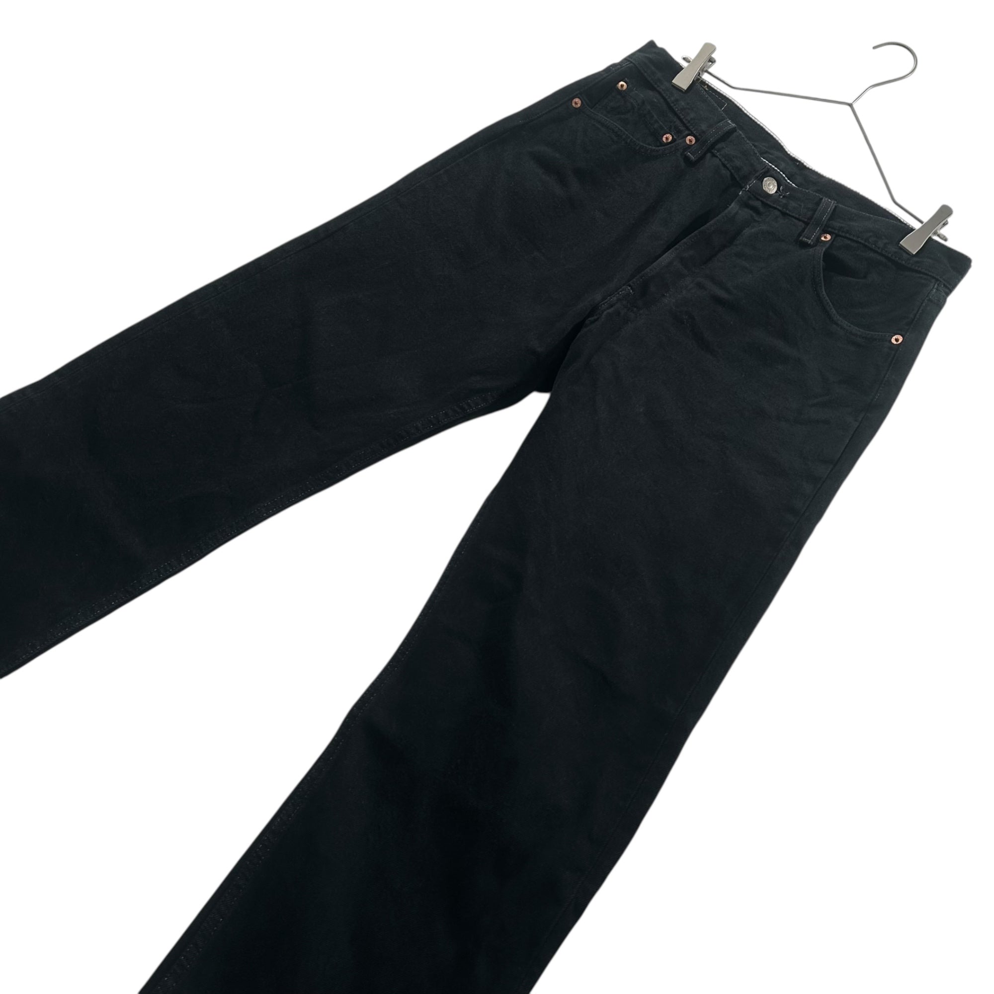 Levi's(リーバイス) 90's 501 USA made Post-dyed Black Denim Pants 後染め ブラック デニム パンツ 553-0599 W34 L34 ブラック 90年代 ヴィンテージ ボタン裏553