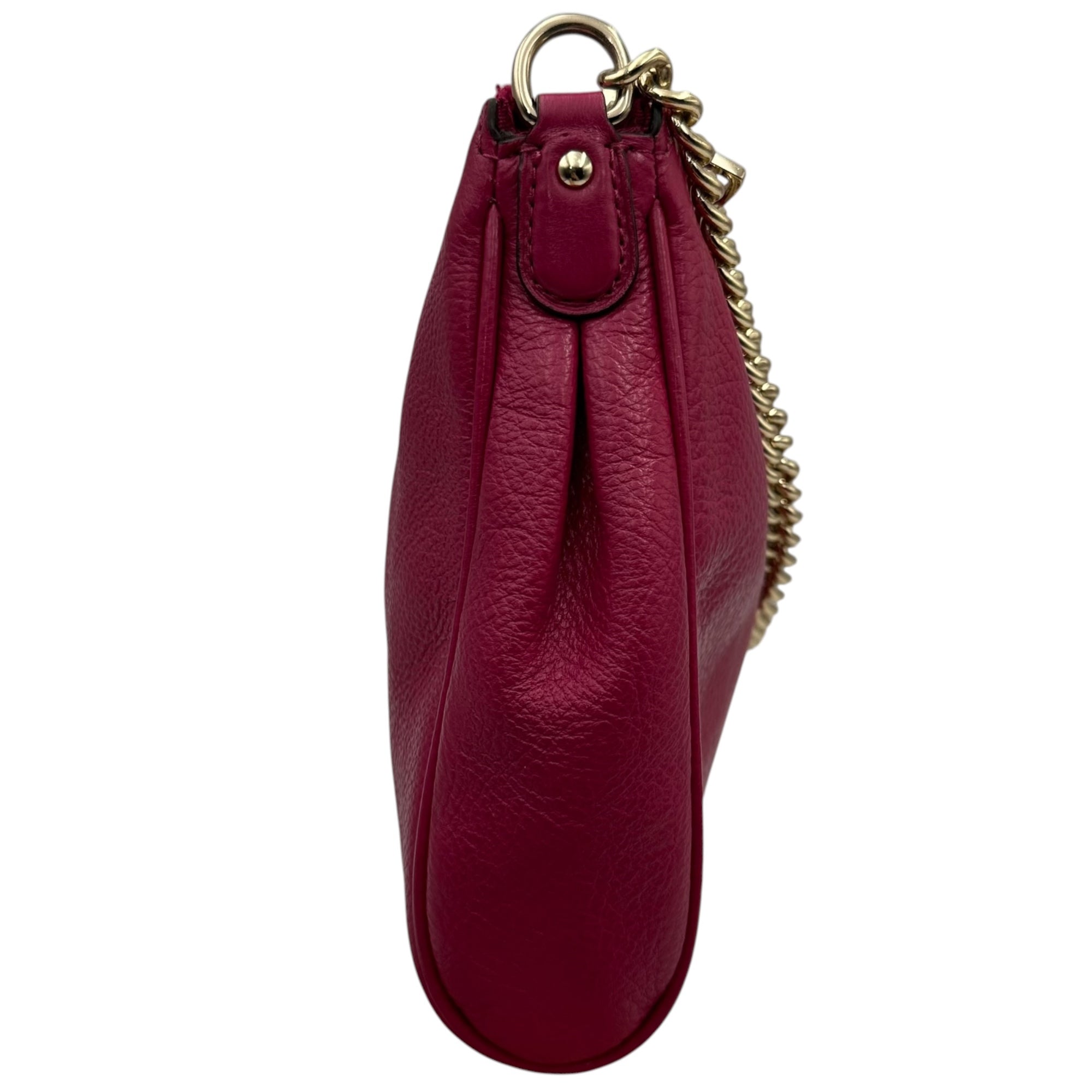 COACH(コーチ) 2-Way Chain Shoulder Bag チェーン ショルダー バッグ F36666 レッドパープル